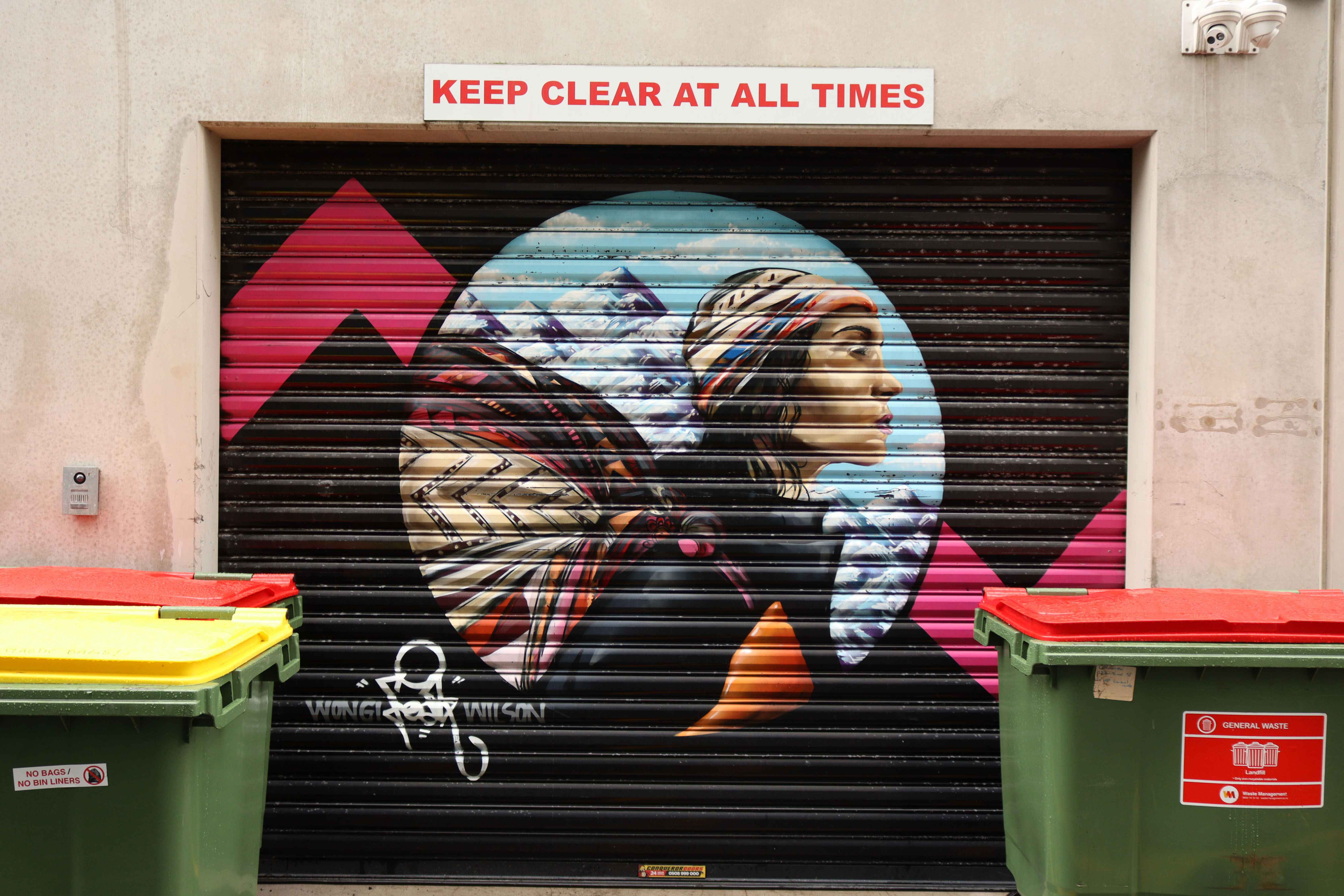 Untitled by Wongi 'Freak' Wilson | Street Art NSW