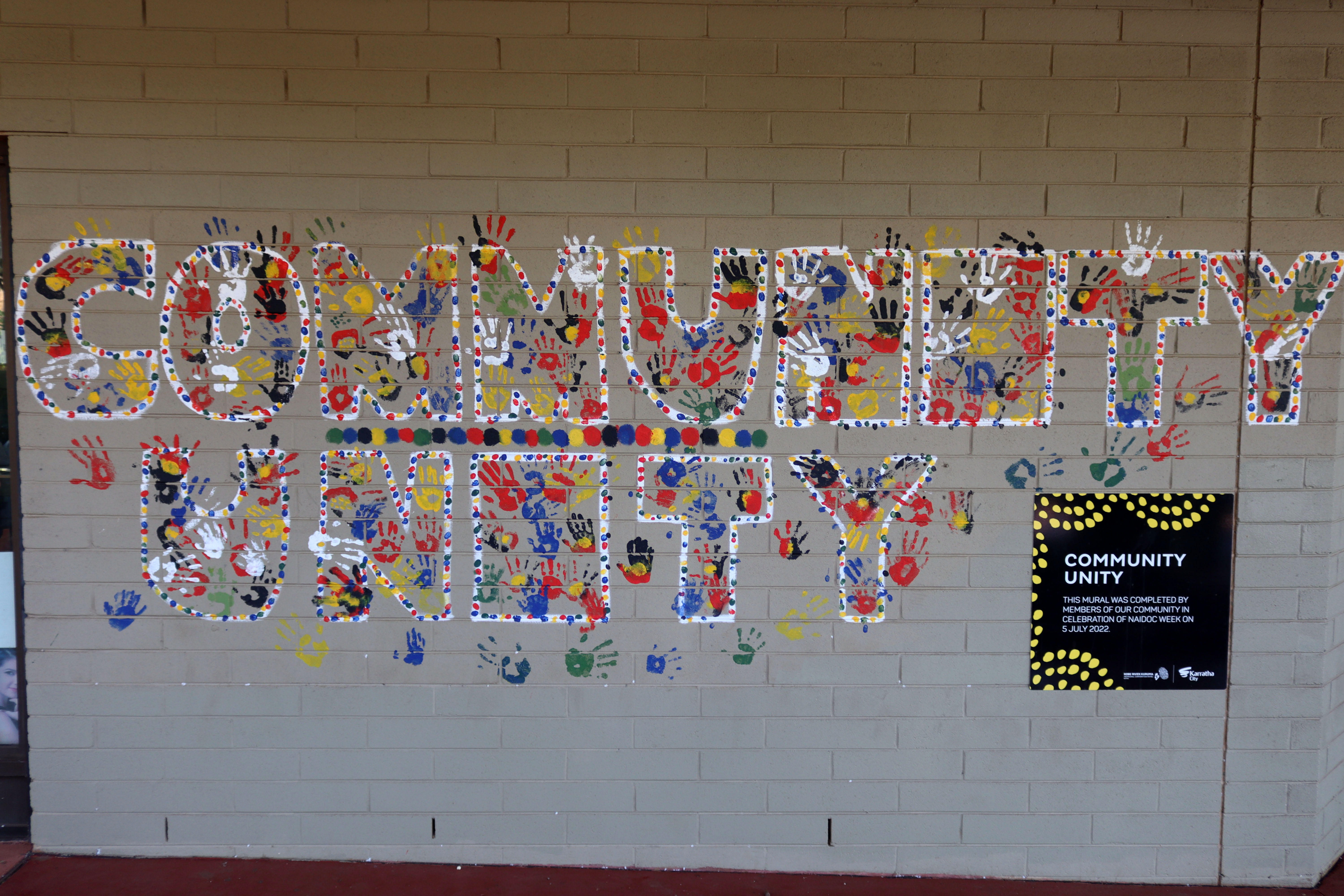 Community Unity by Rose River Kuruma Aboriginal Corporation | Street Art NSW