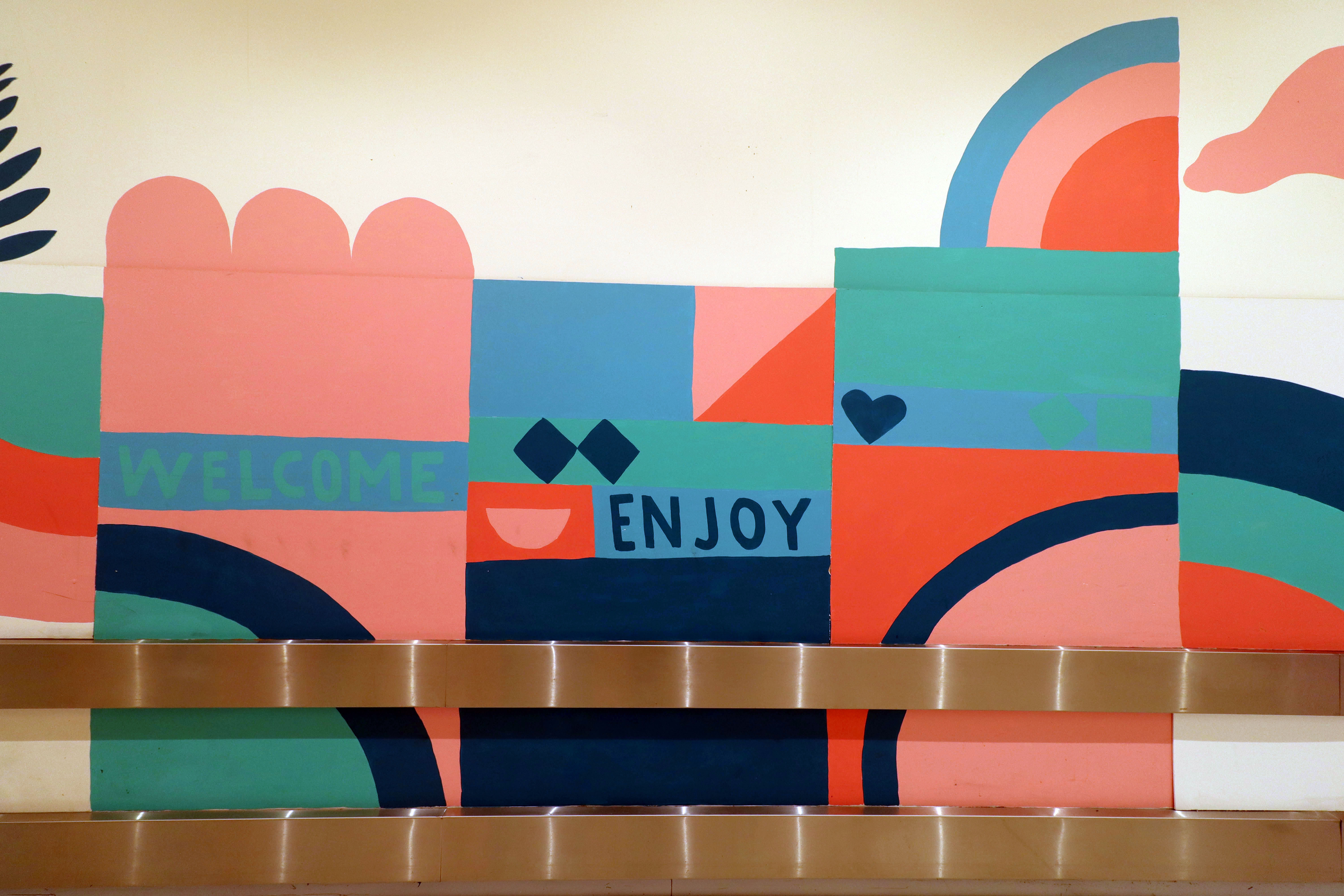 Stockland Wetherill Park Community Mural by Happy Decay | Street Art NSW