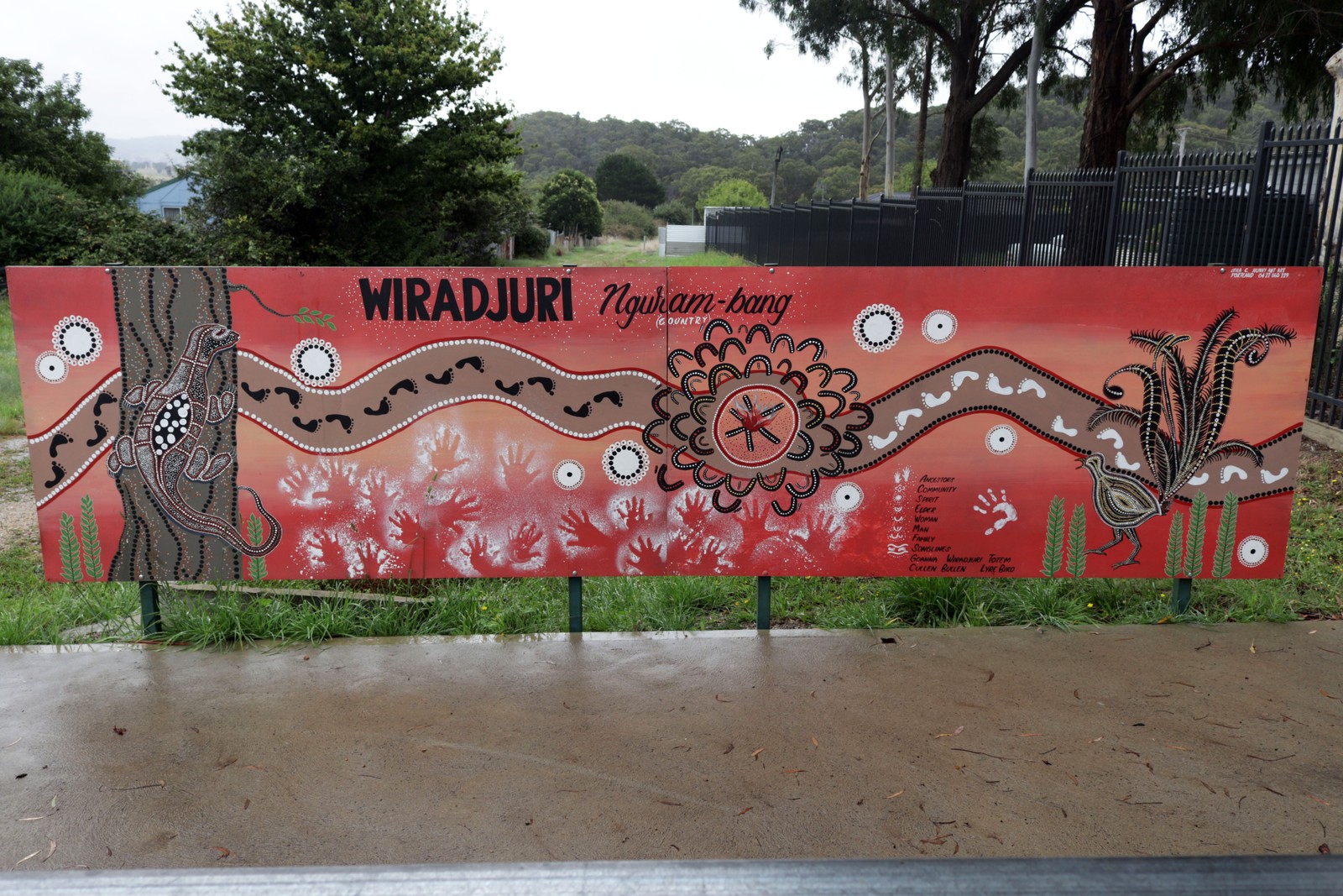 Wiradjuri (Nguram-bang) by Leila Constable | Street Art NSW