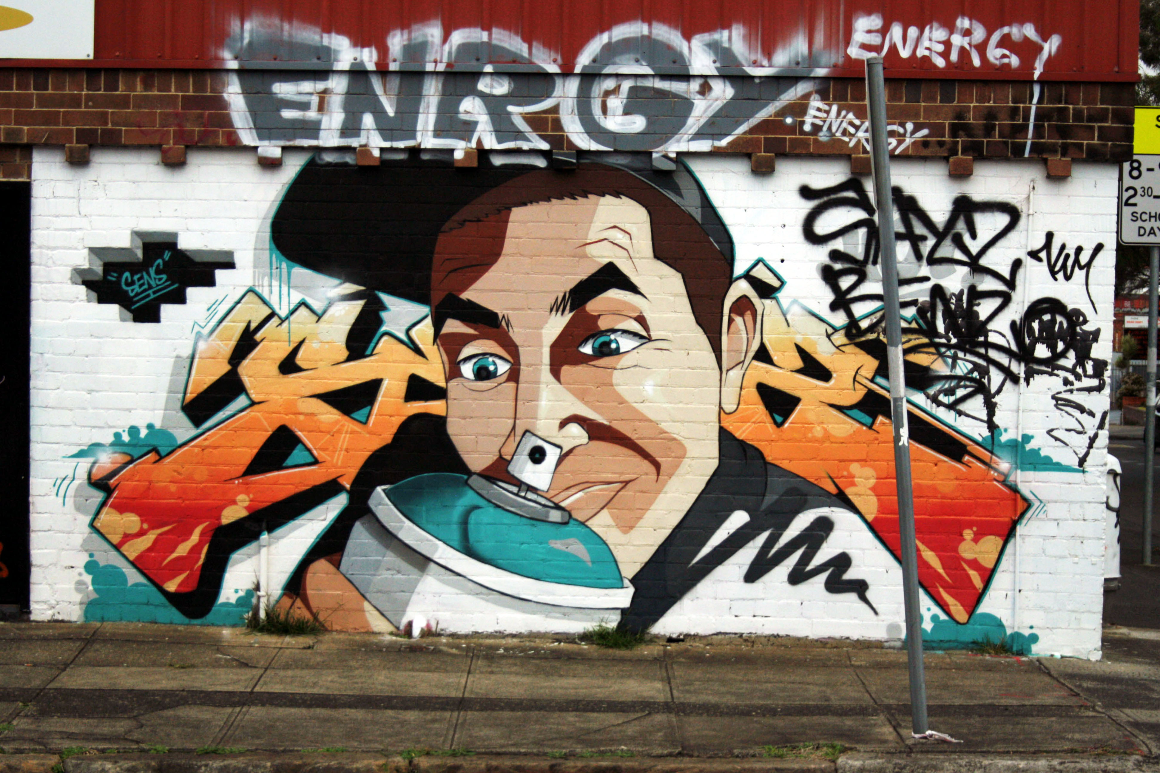 Sens by Sid Tapia | Street Art NSW