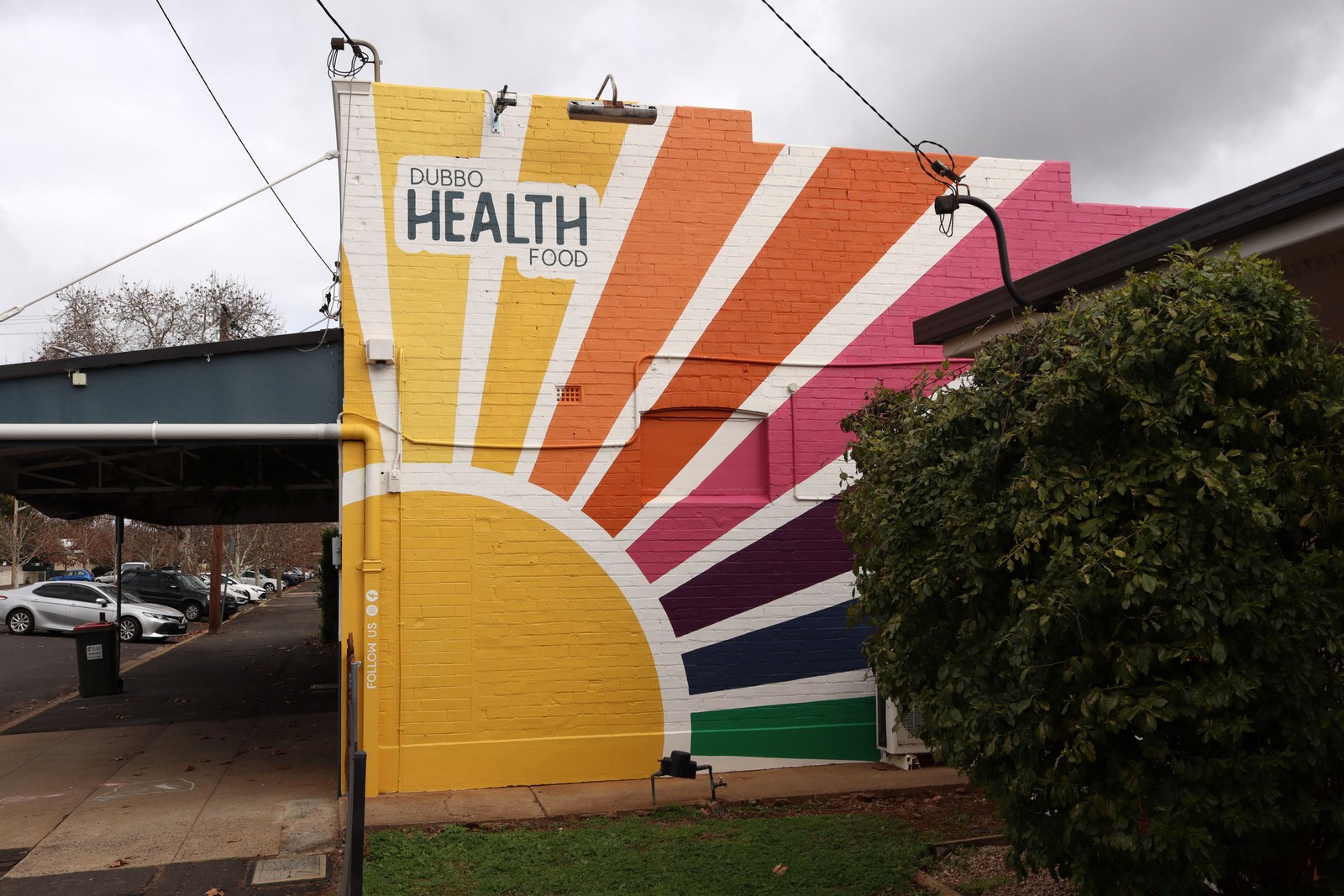 Dubbo Health Food by Solid Signs | Street Art NSW