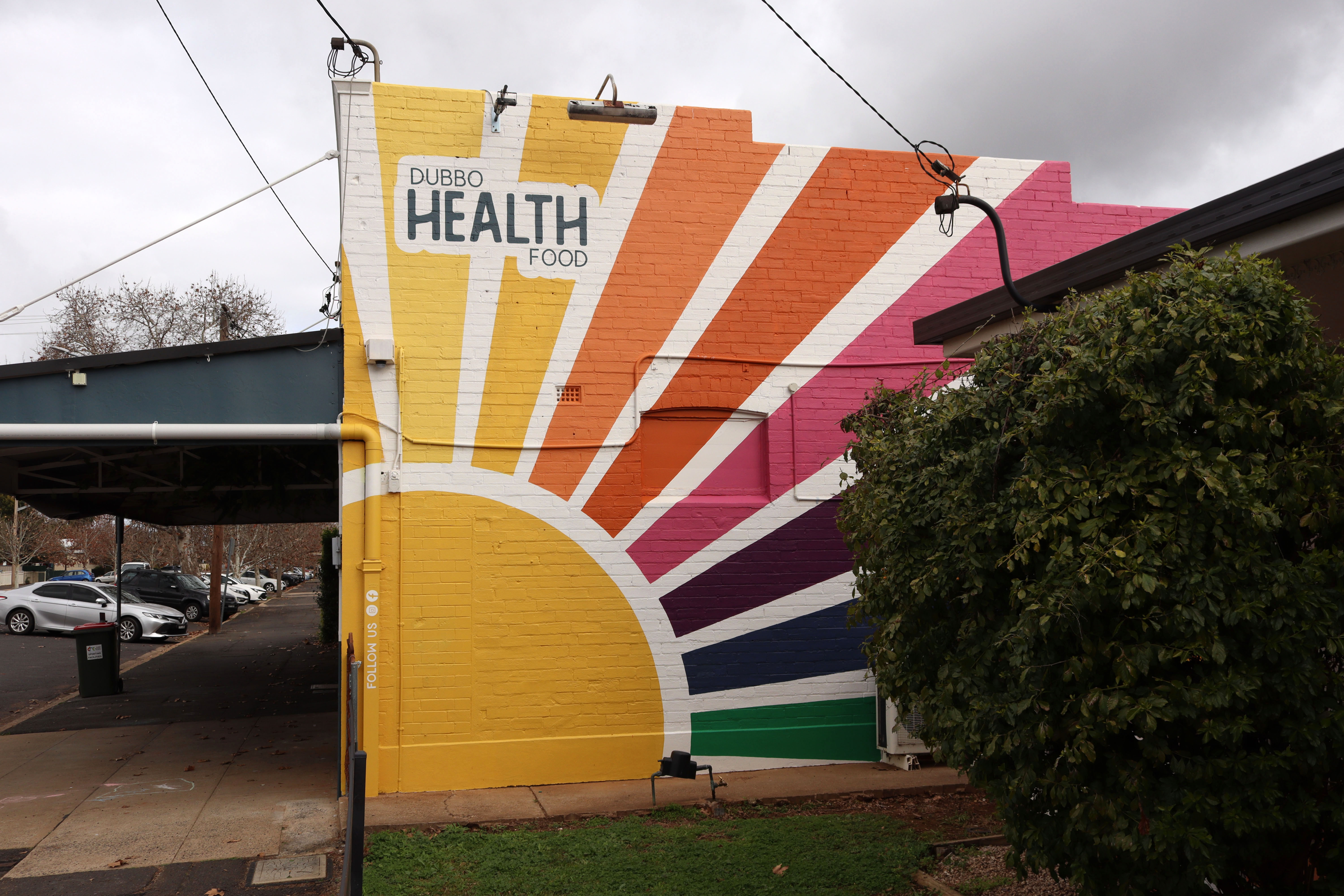 Dubbo Health Food by Solid Signs | Street Art NSW