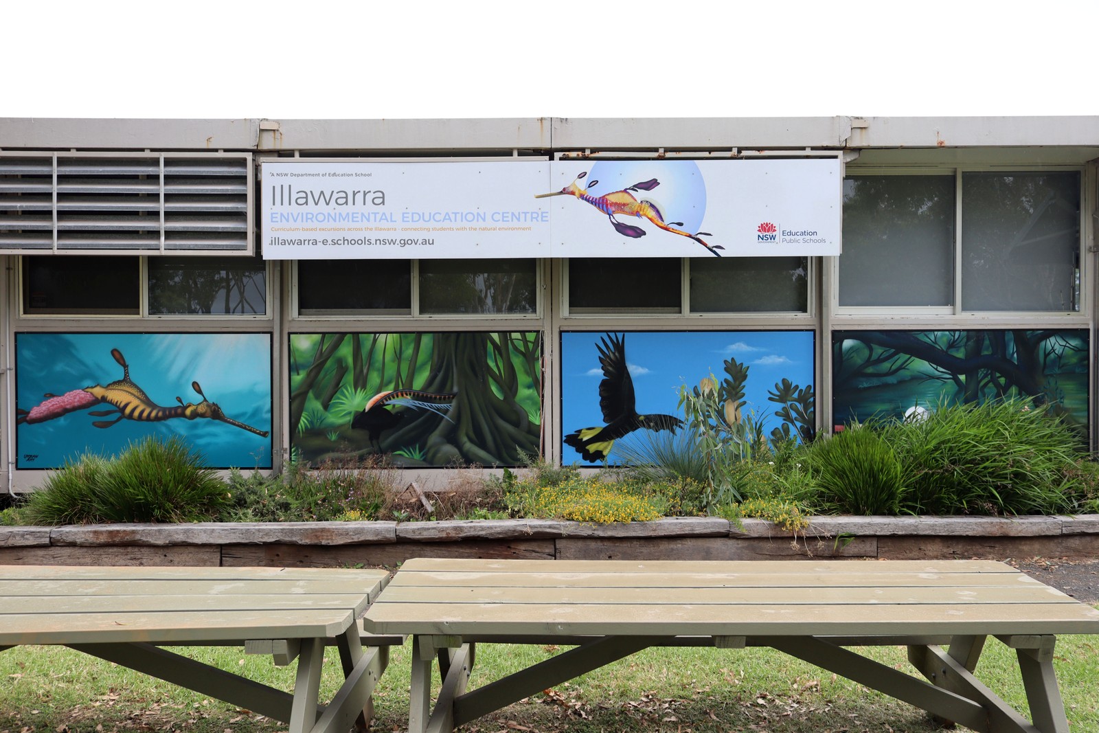 Illawarra Environmental Education Centre by Urban Art Australia | Street Art NSW