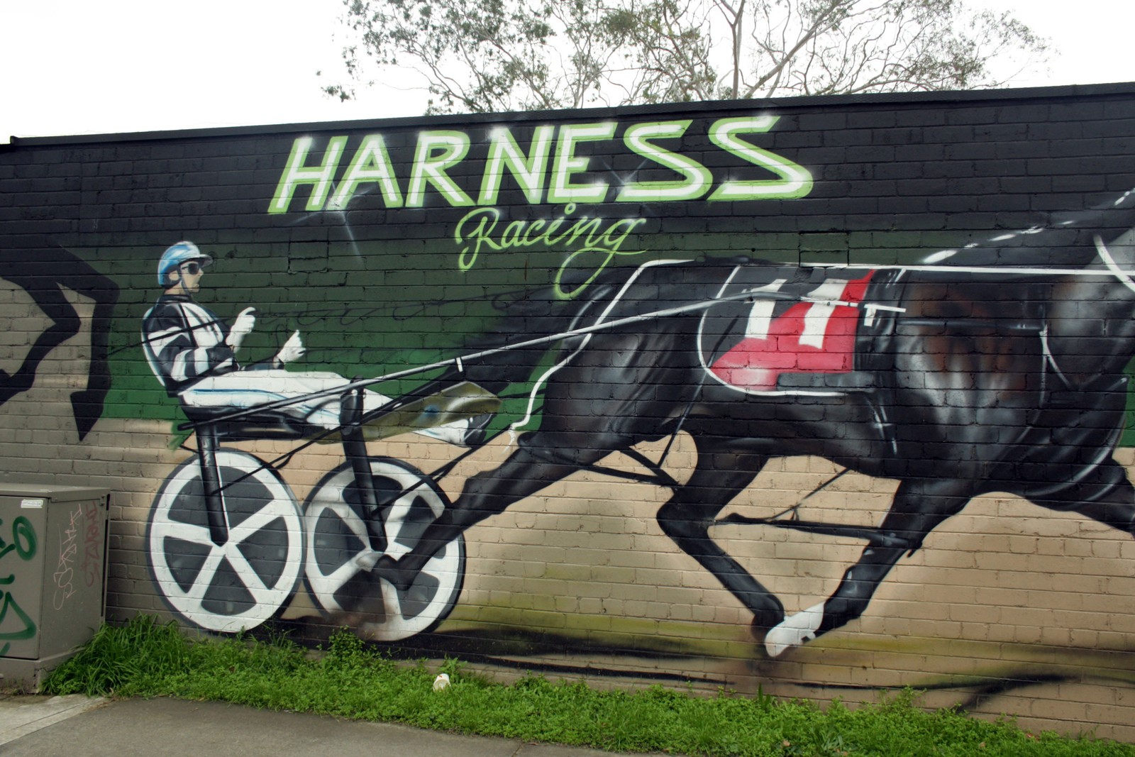 Club Paceway by Yeps One | Street Art NSW