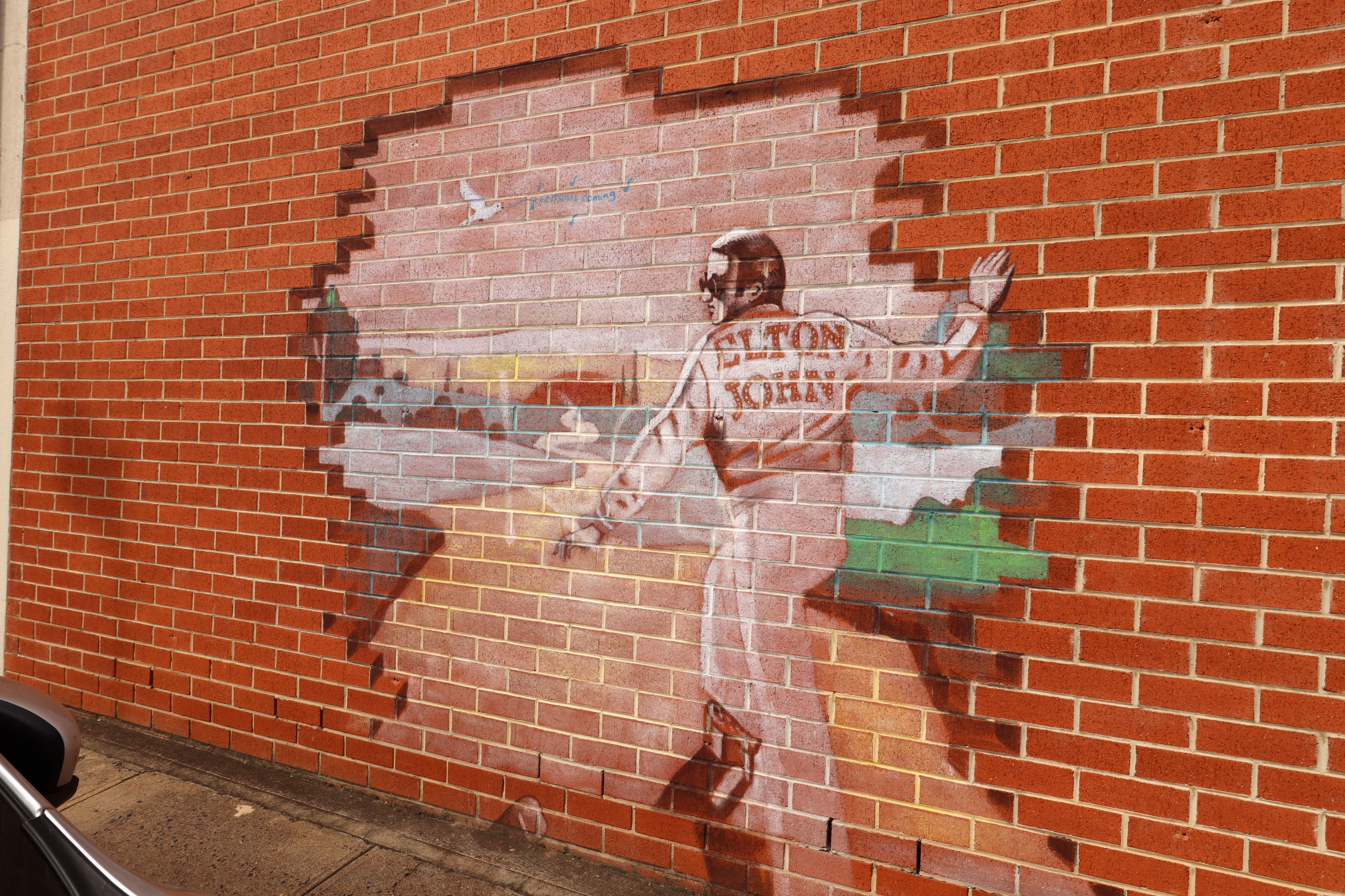 Elton John is Coming by Anton Pulvirenti | Street Art NSW