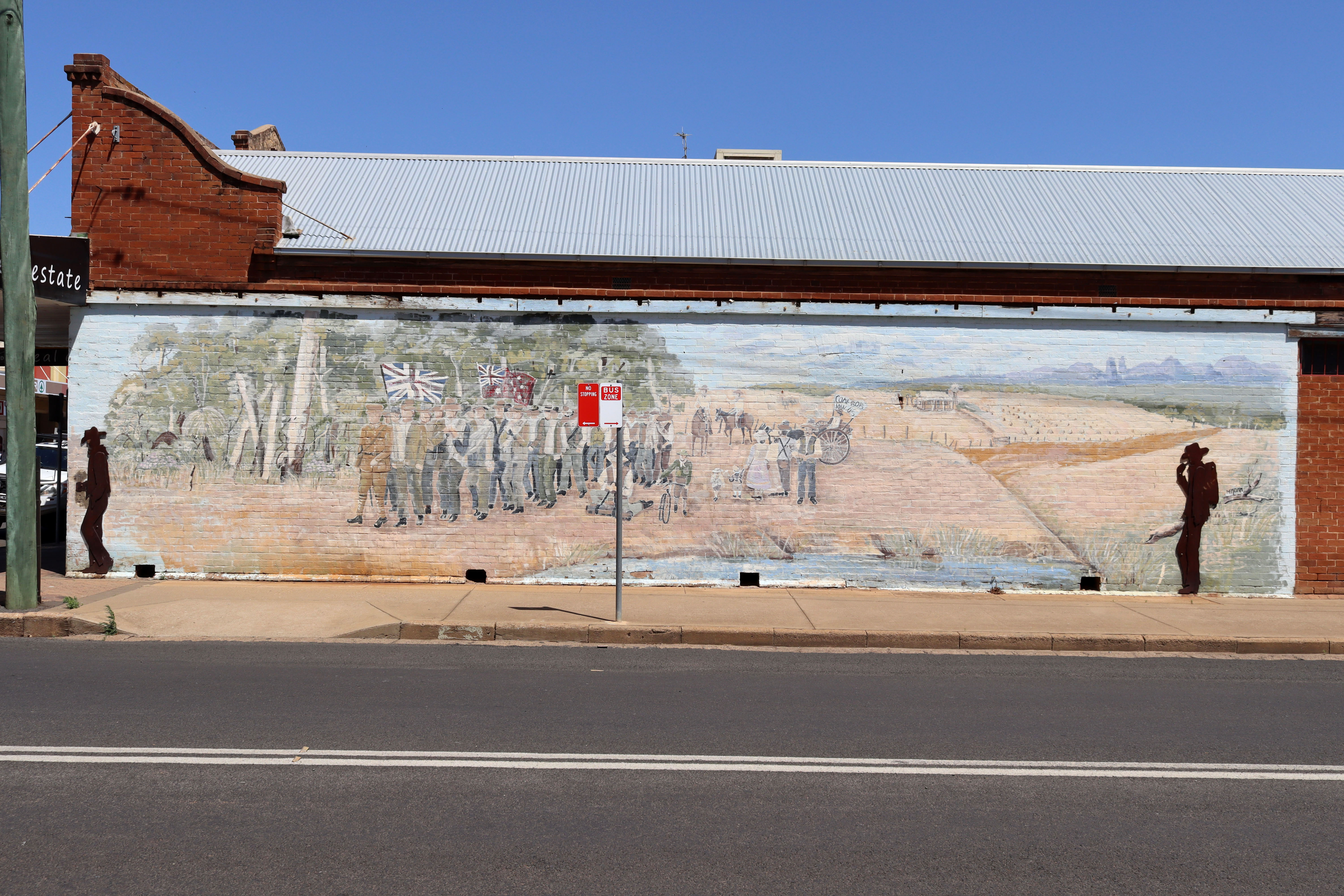 The Coo-ee March by Marilyn Mann | Street Art NSW