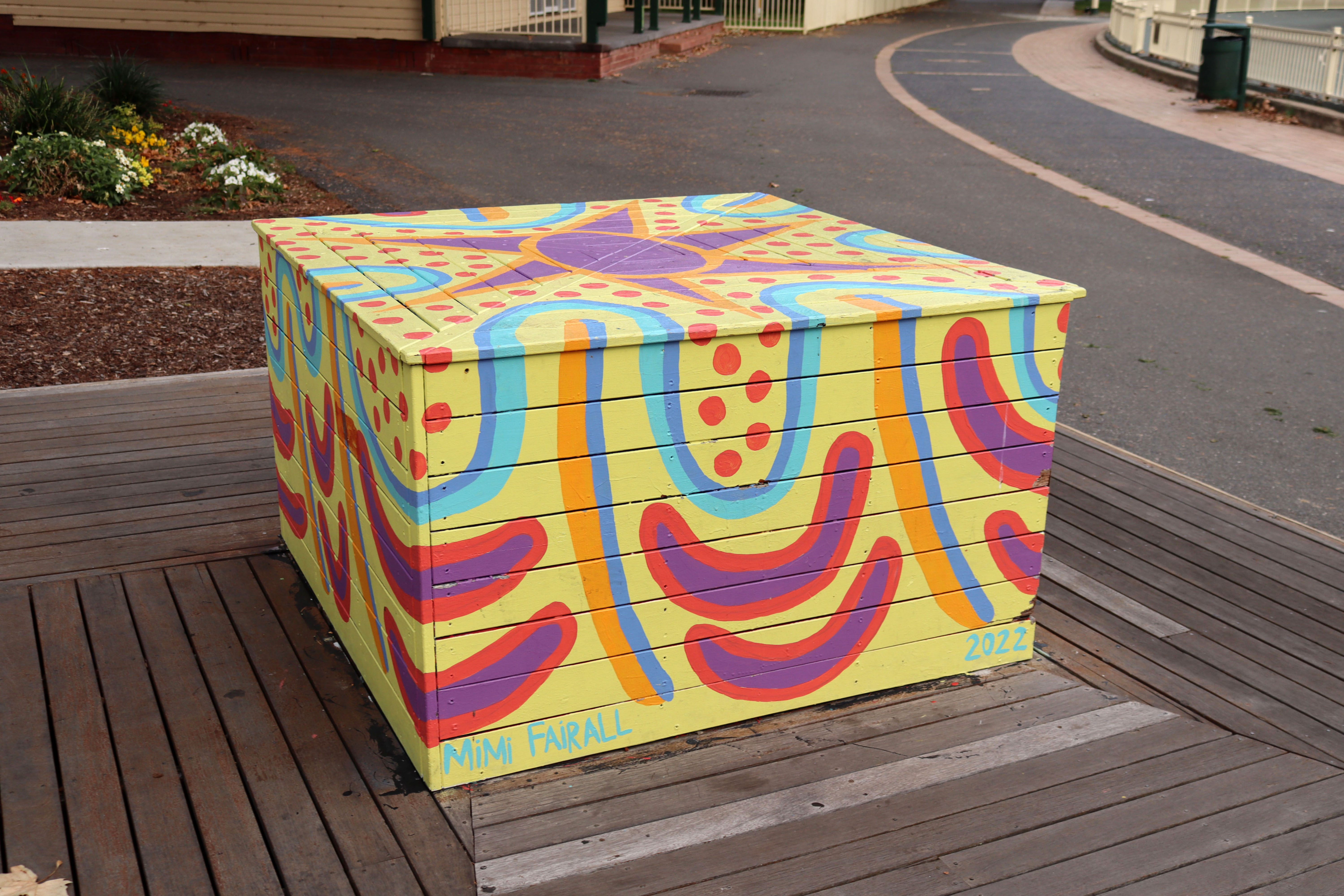 Queanbeyan Town Park by Mimi Fairall | Street Art NSW