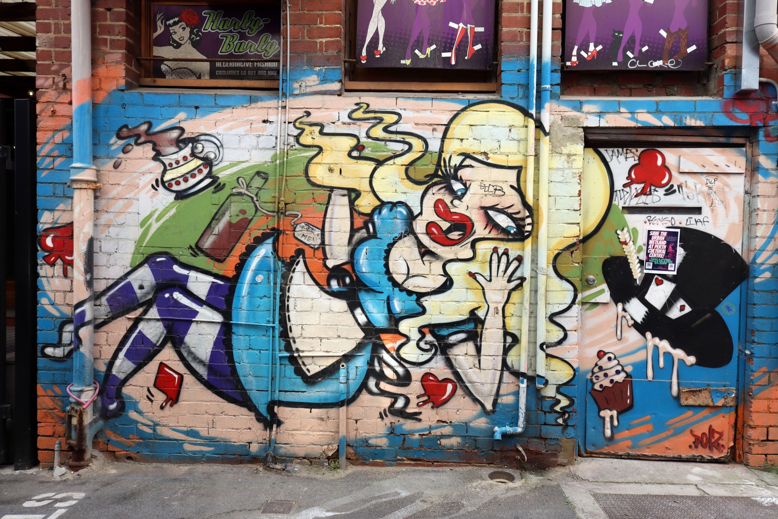 Alice in Wonderland | Street Art NSW