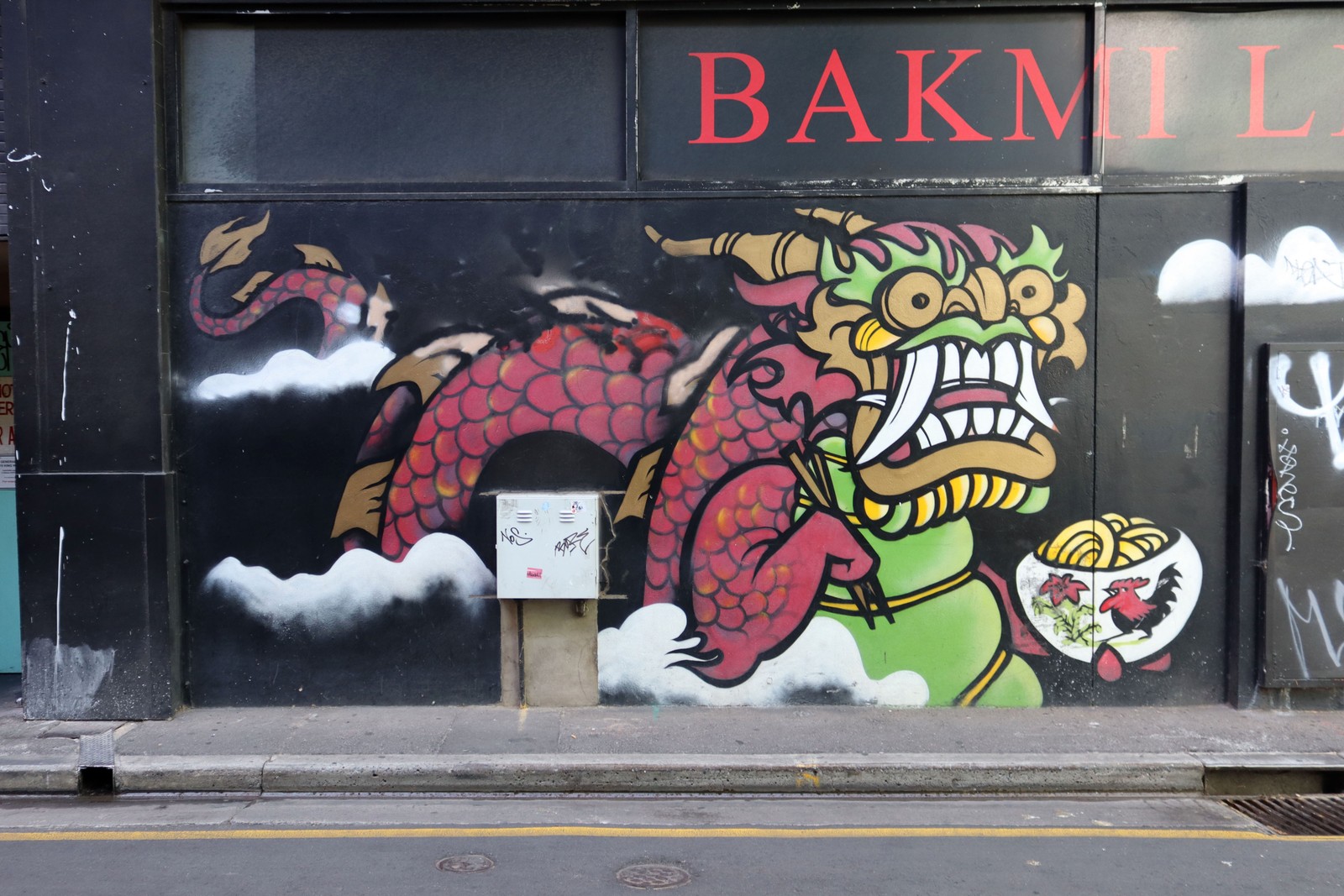 Bakmi Lim by Stiles Be | Street Art NSW