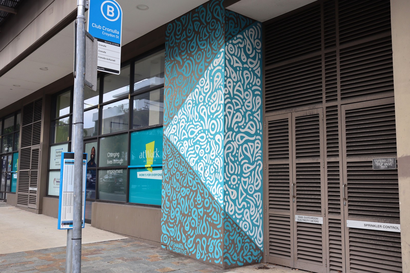 Untitled by Shanta Creative | Street Art NSW
