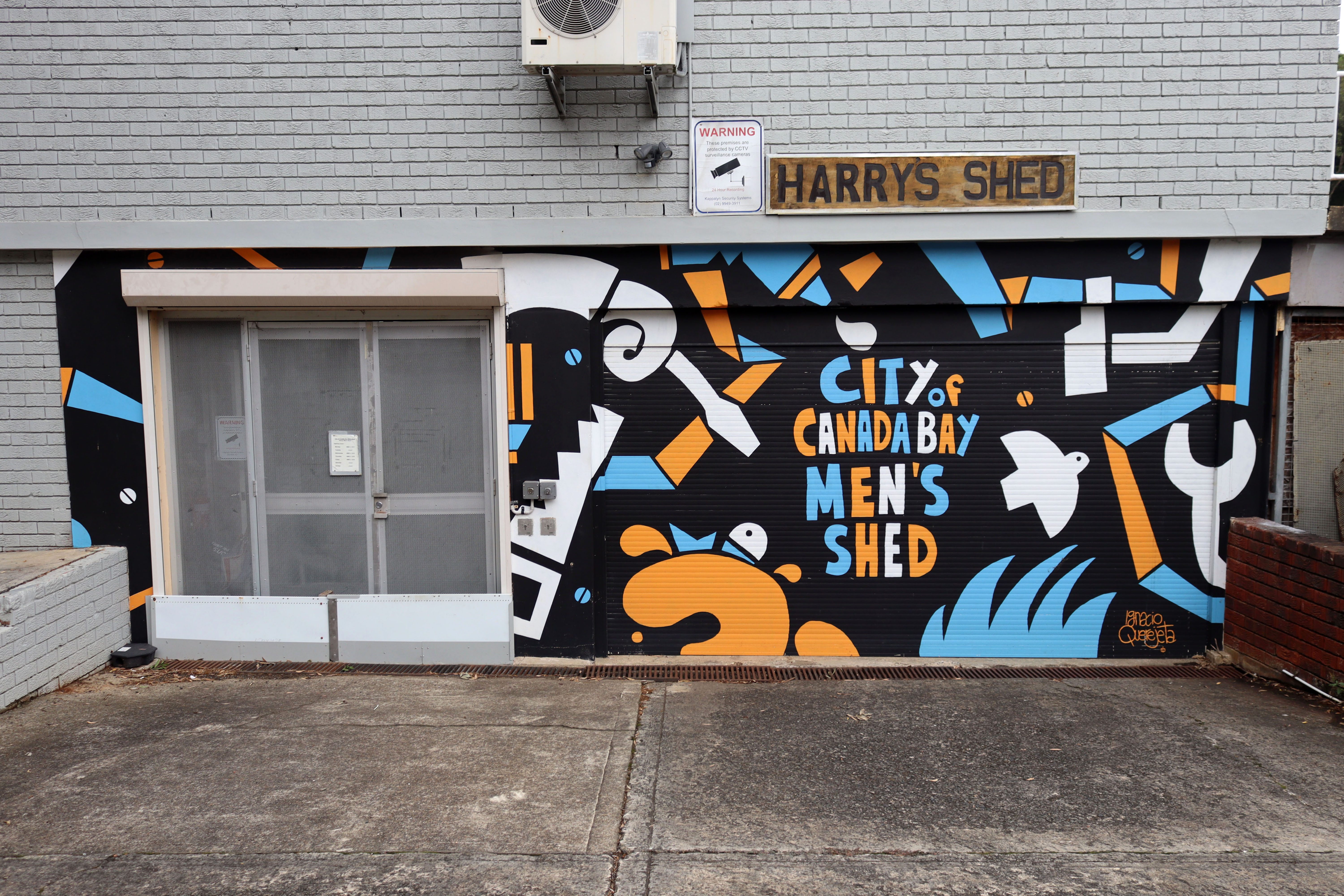 Harry's Shed Mural