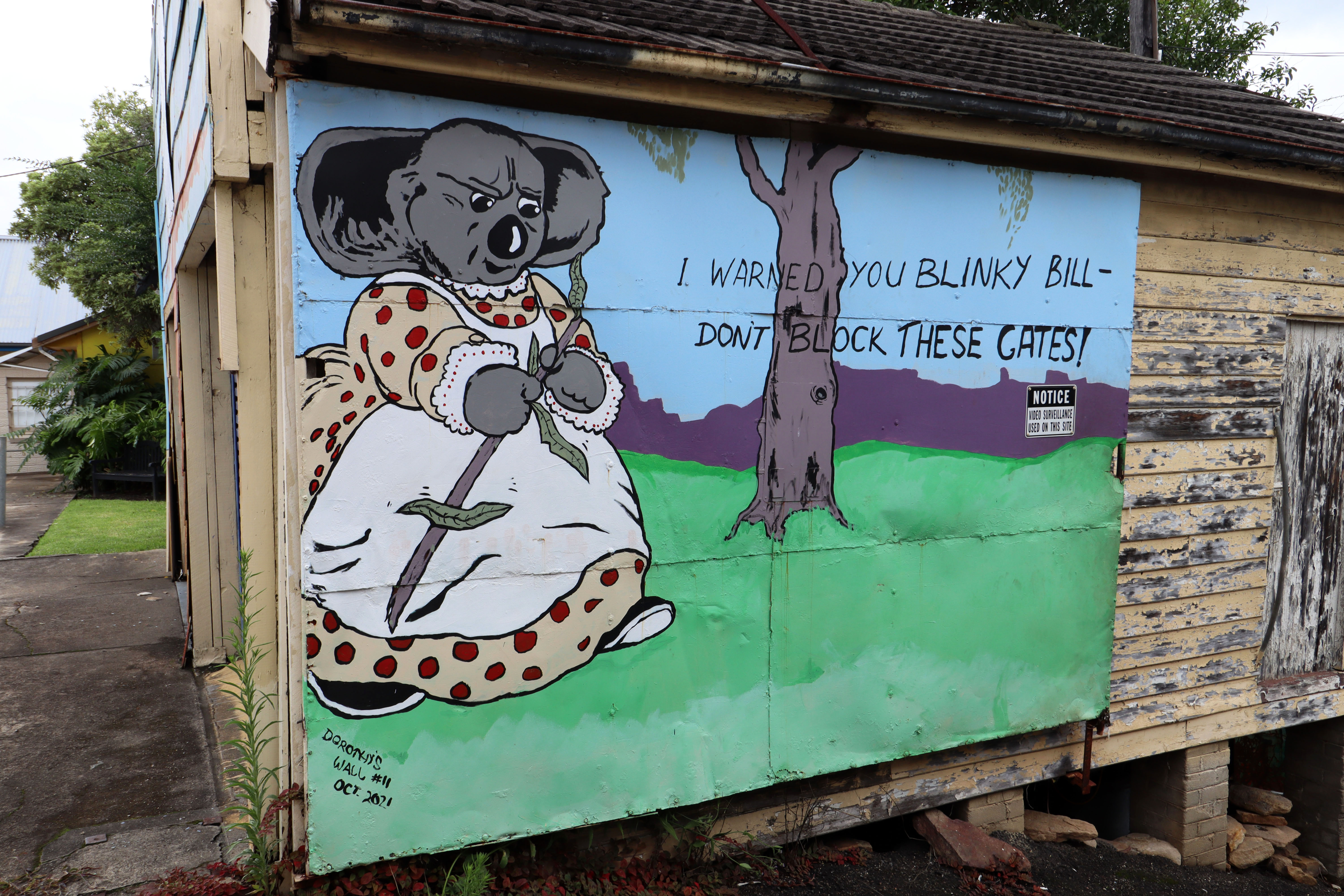 Dorothy's Wall #11 by Bob Treasure | Street Art NSW