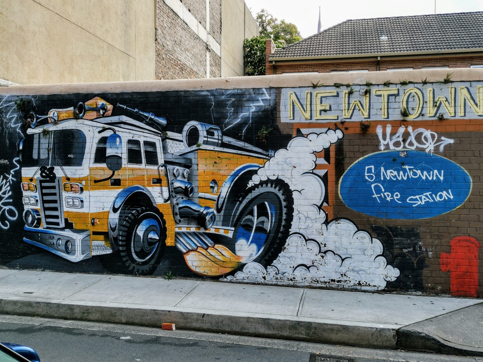 Newtown Fire Station | Street Art NSW