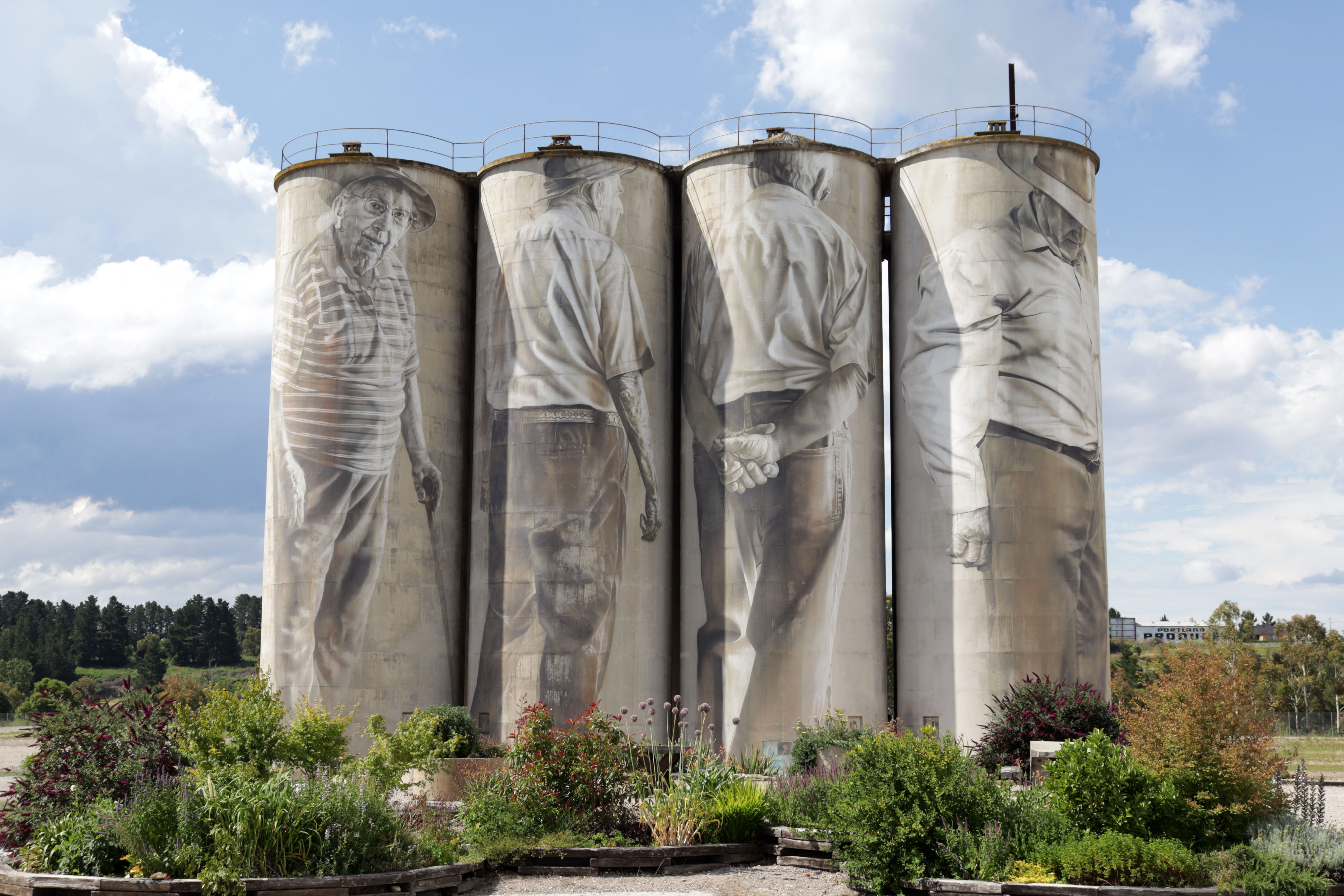 The Foundations by Guido van Helten | Street Art NSW