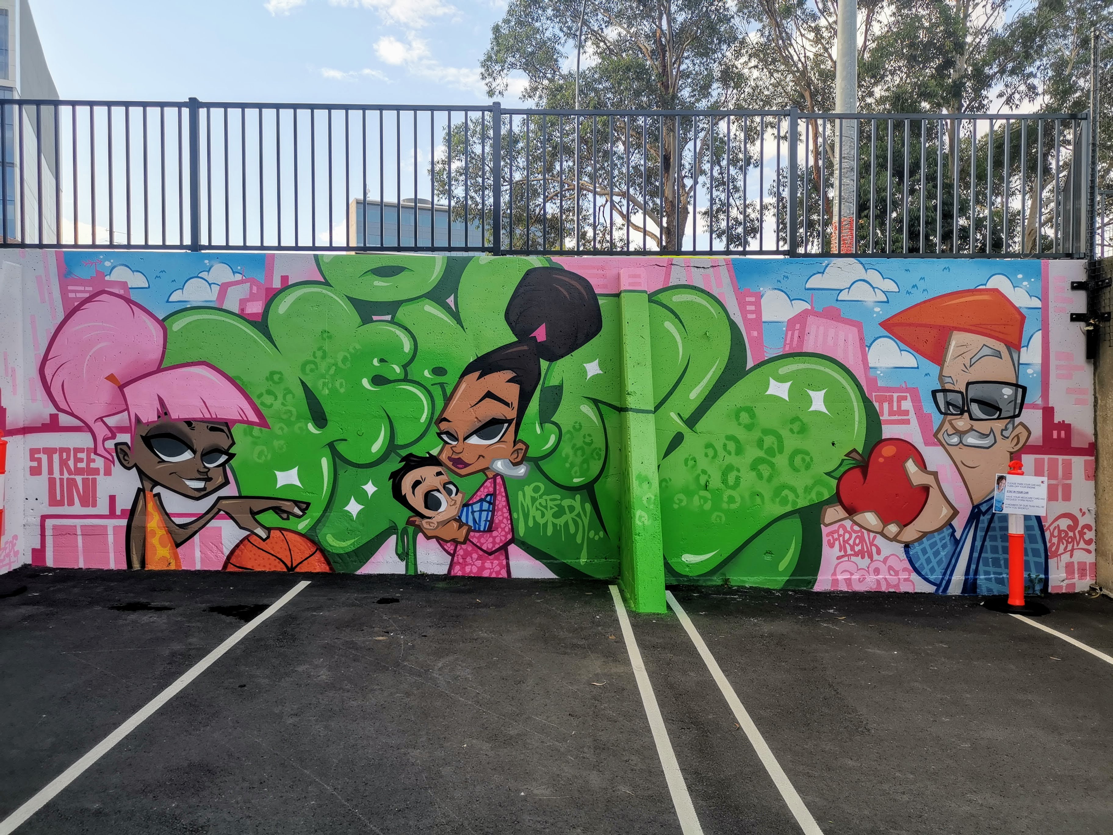 Health by Mistery | Street Art NSW