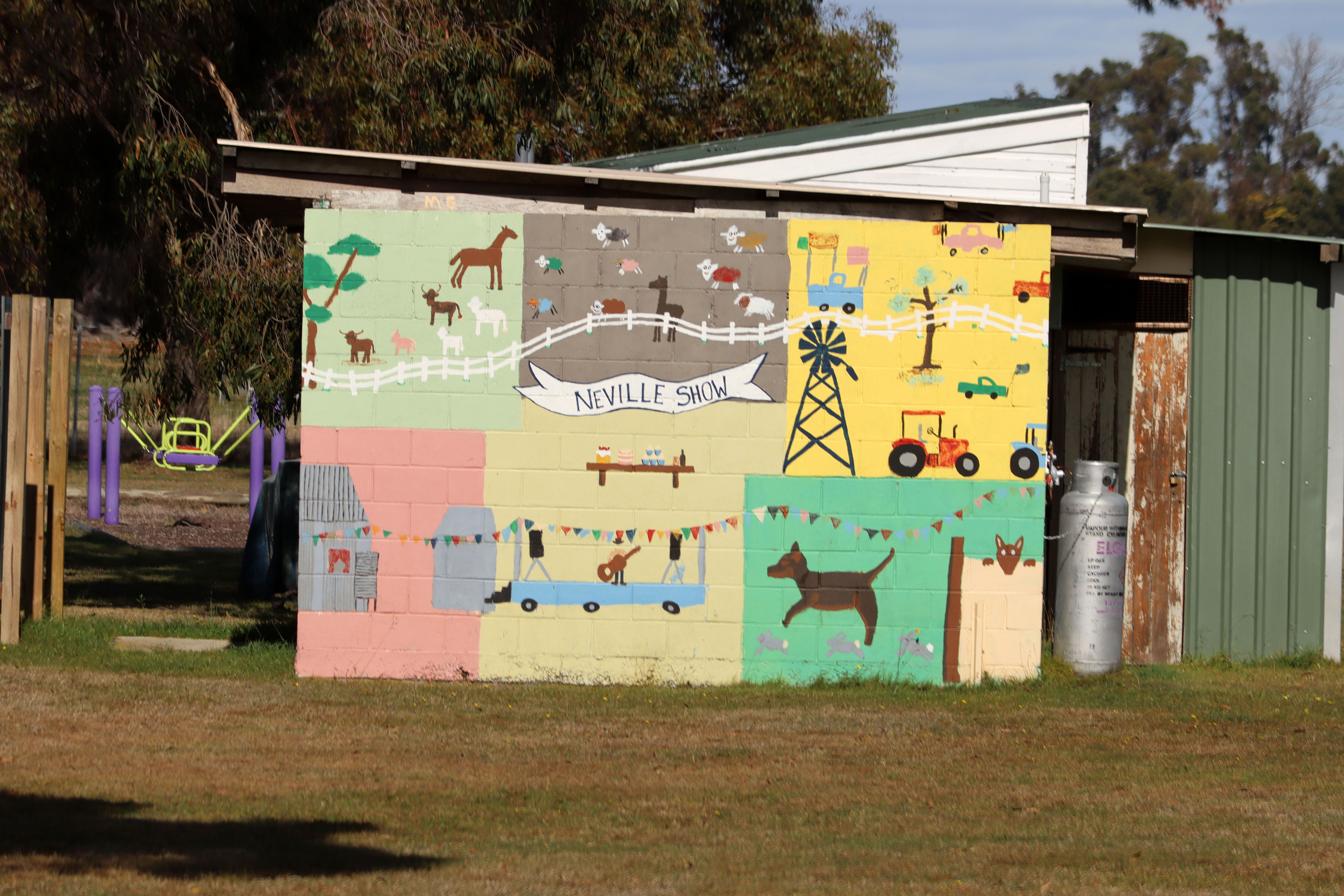 Neville Show by Tracey Mackie | Street Art NSW