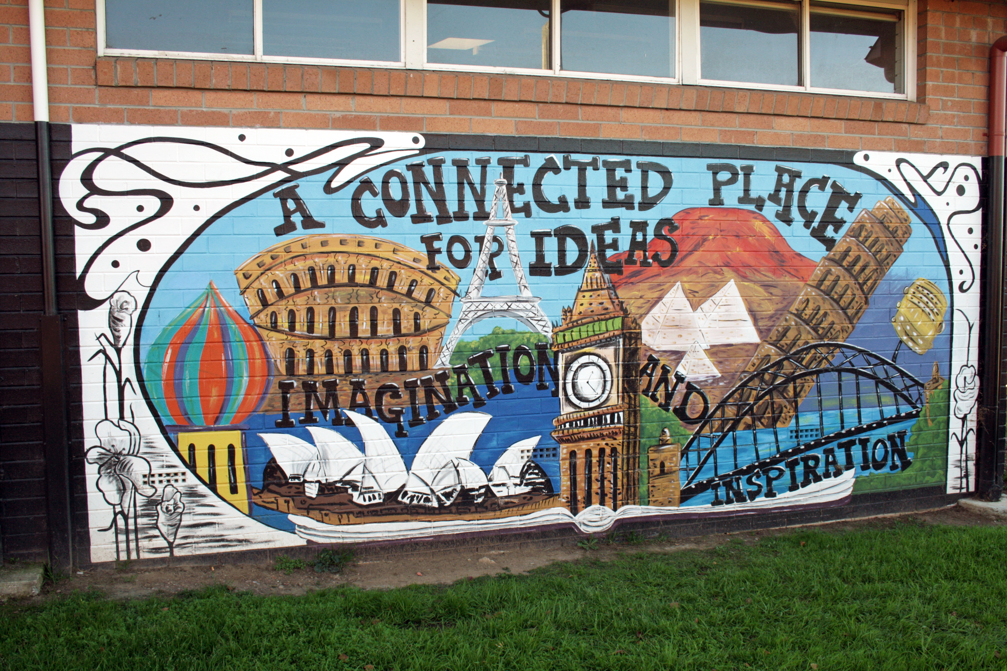 A Connected Place for Ideas, Imagination and Inspiration by Danielle Rawnsley-Galistan | Street Art NSW