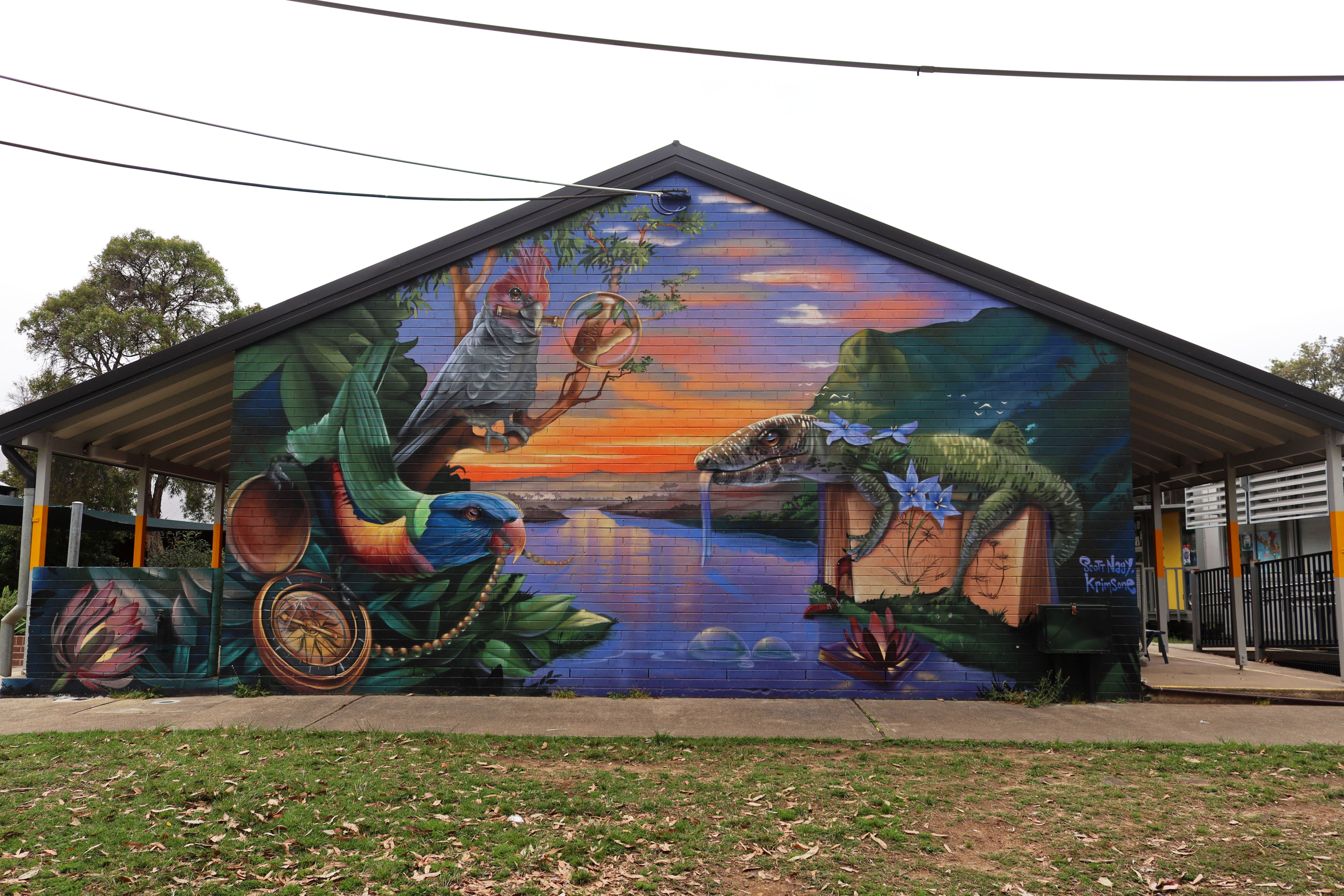 Sunset by the Nepean River by Scott Nagy | Street Art NSW