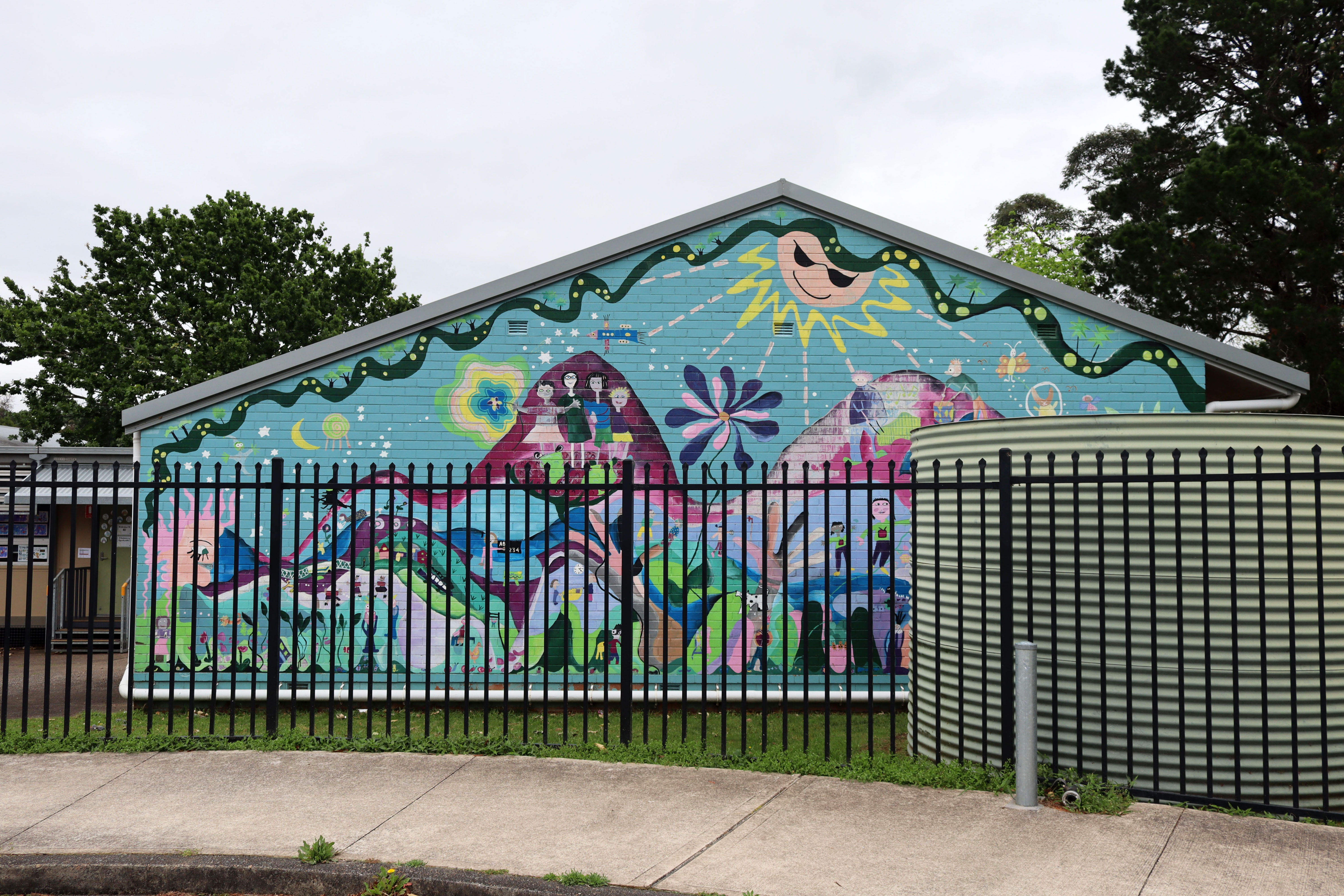 Faulconbridge Public School Mural | Street Art NSW