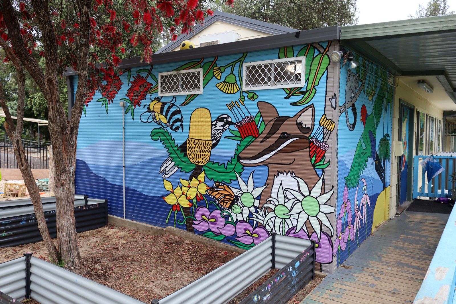 Winmalee Public School Mural by Genelle Smith | Street Art NSW