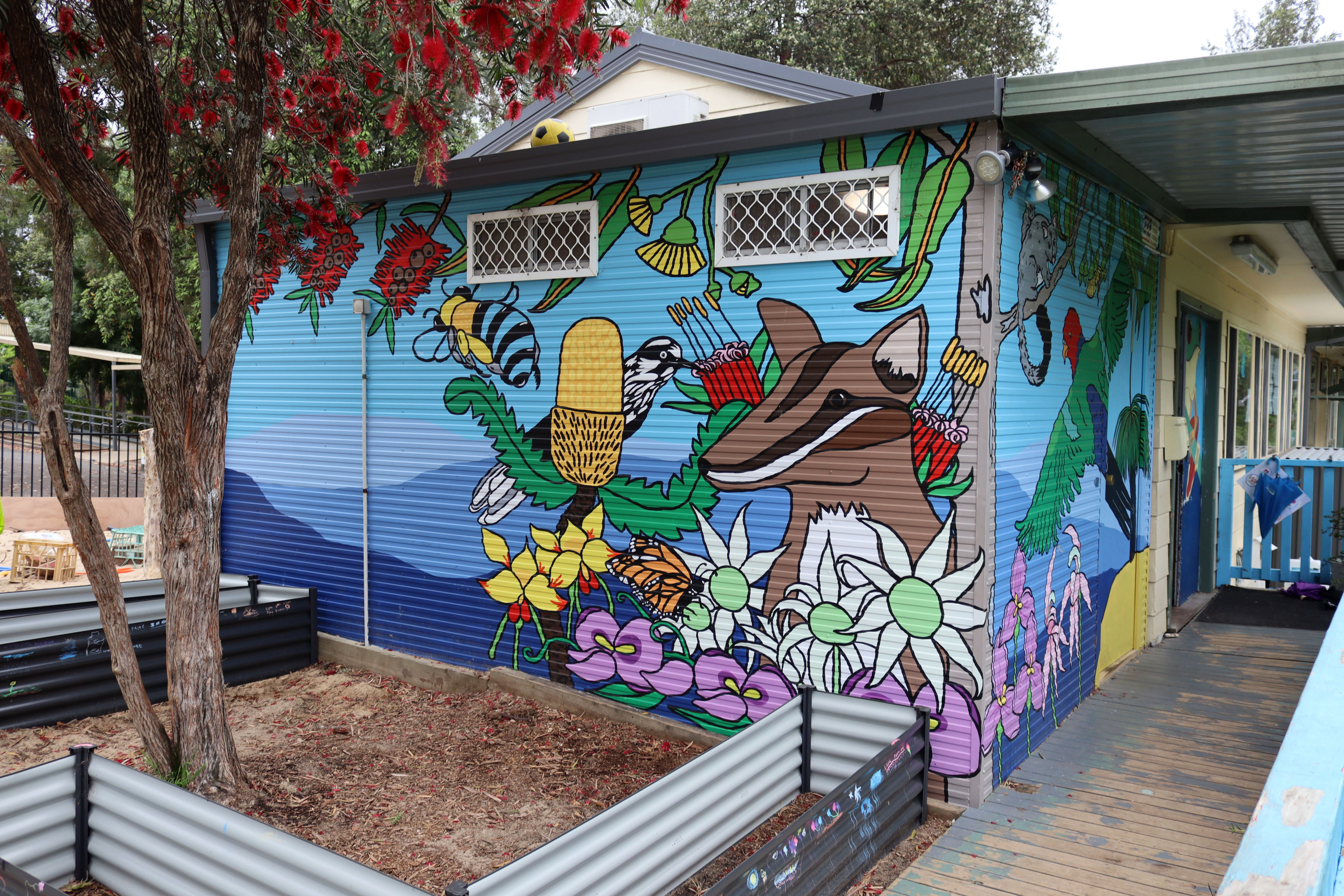 Winmalee Public School Mural by Genelle Smith | Street Art NSW