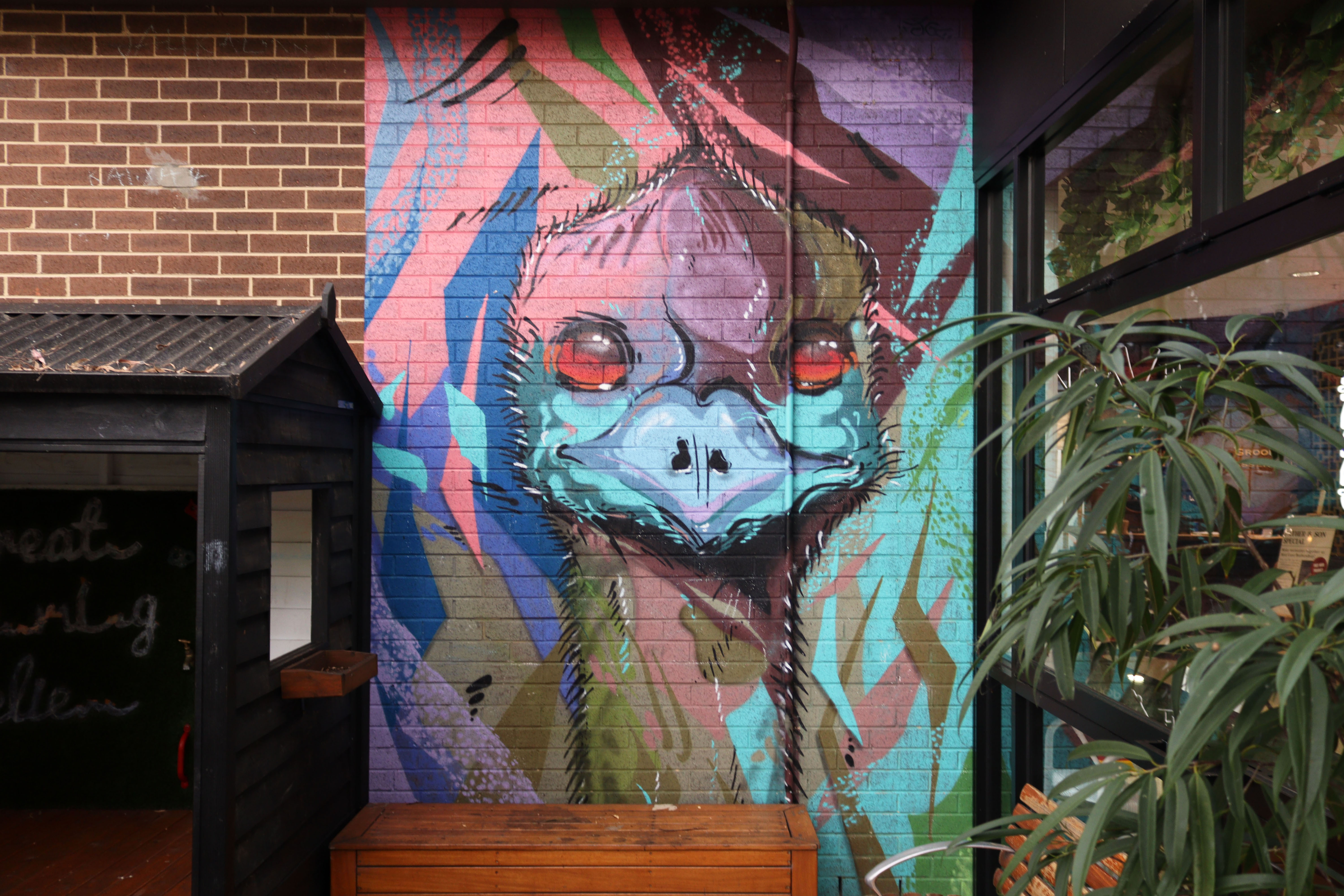 Emu Time by Jake Graham | Street Art NSW