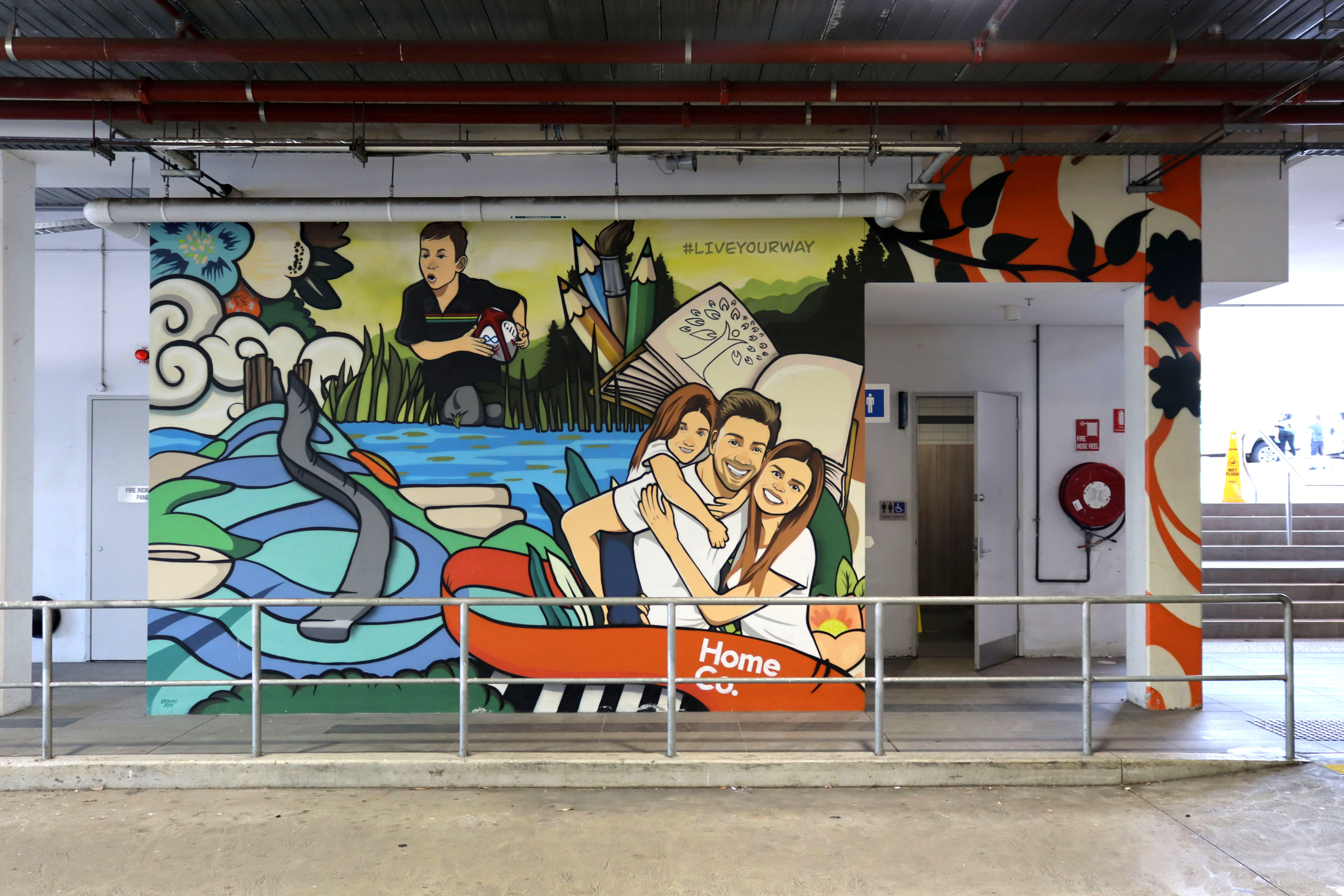 HomeCo. Glenmore Park Mural