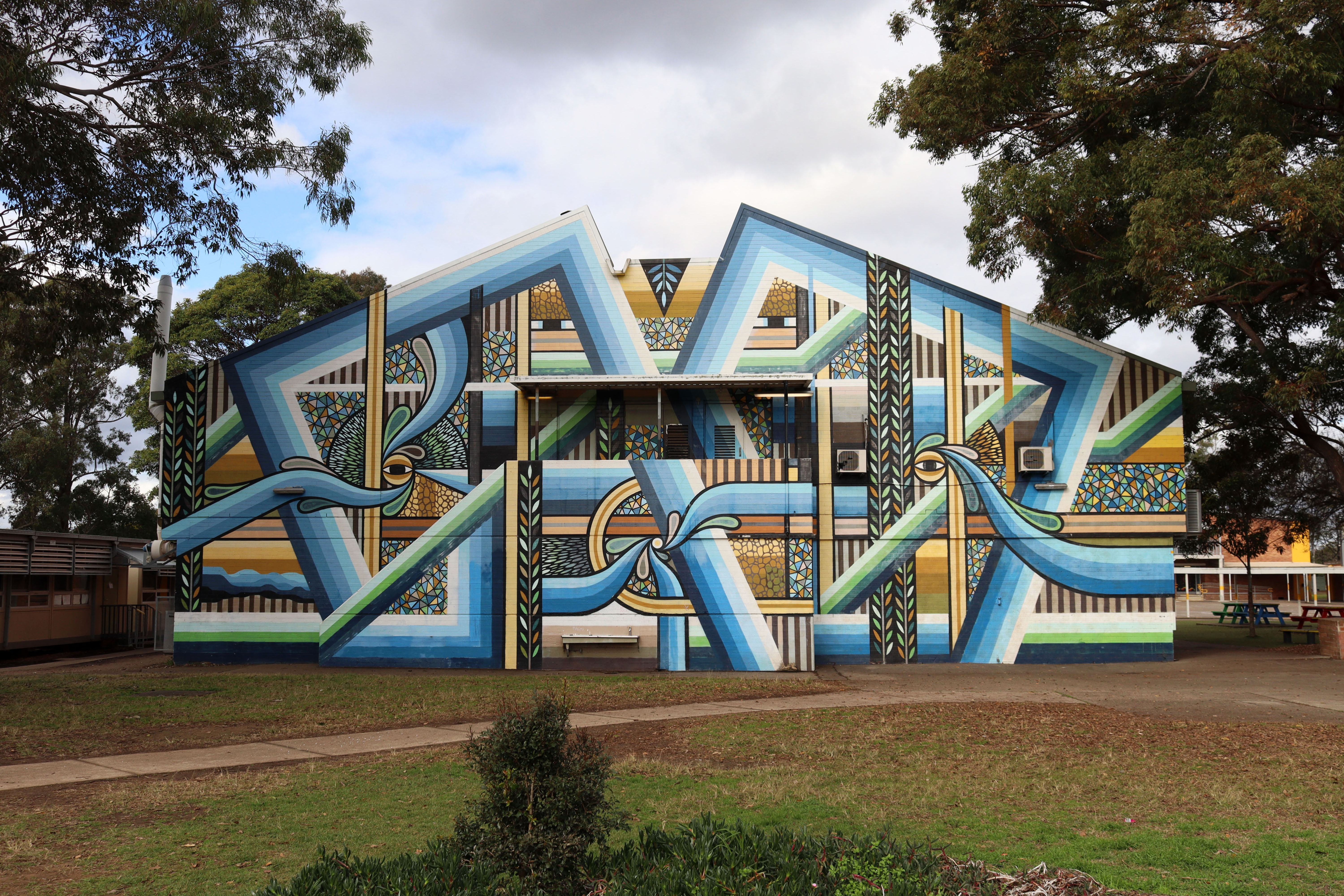 NCAPA Mural by Brad Eastman | Street Art NSW