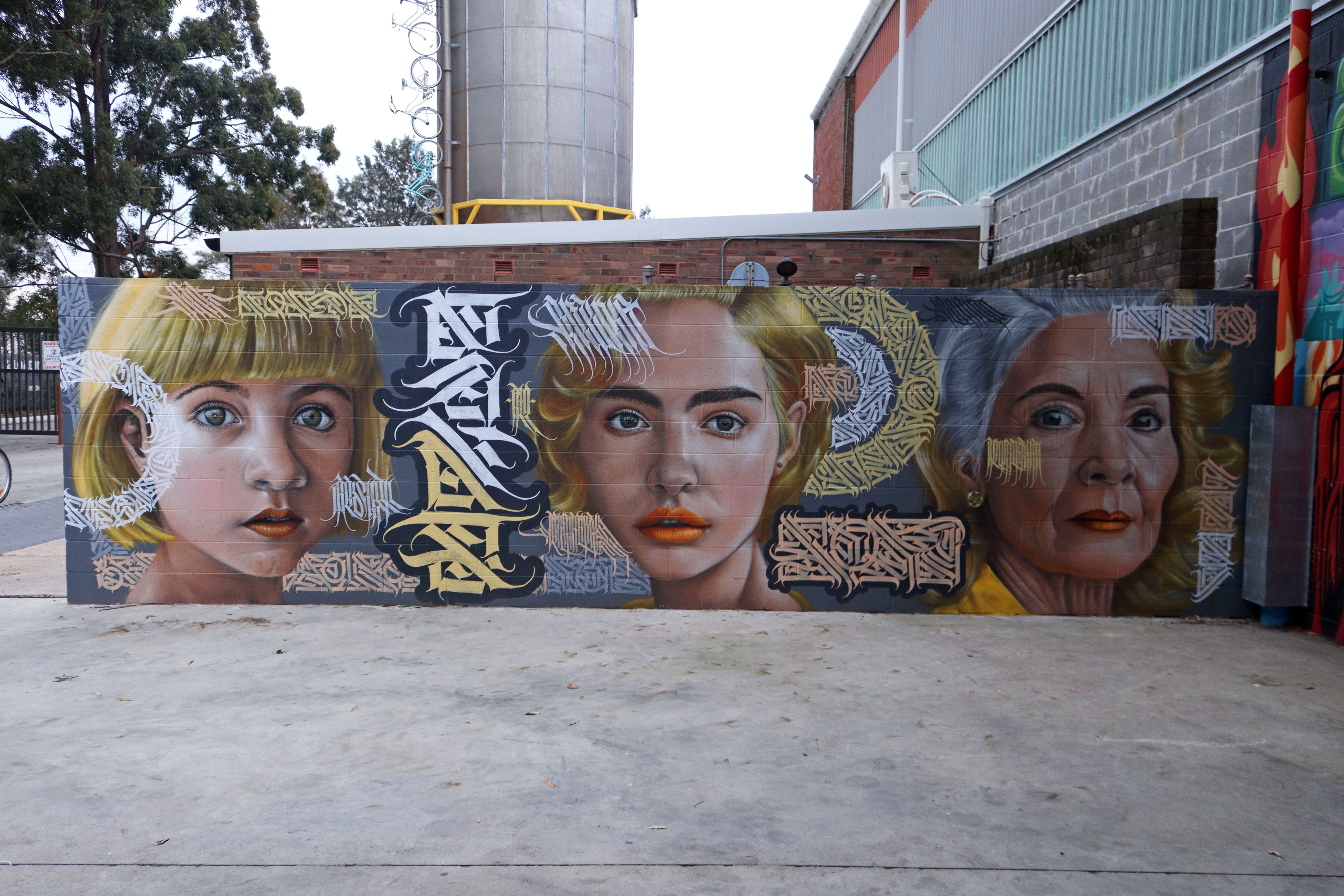 Ageing is a Gift by Orkaydia | Street Art NSW