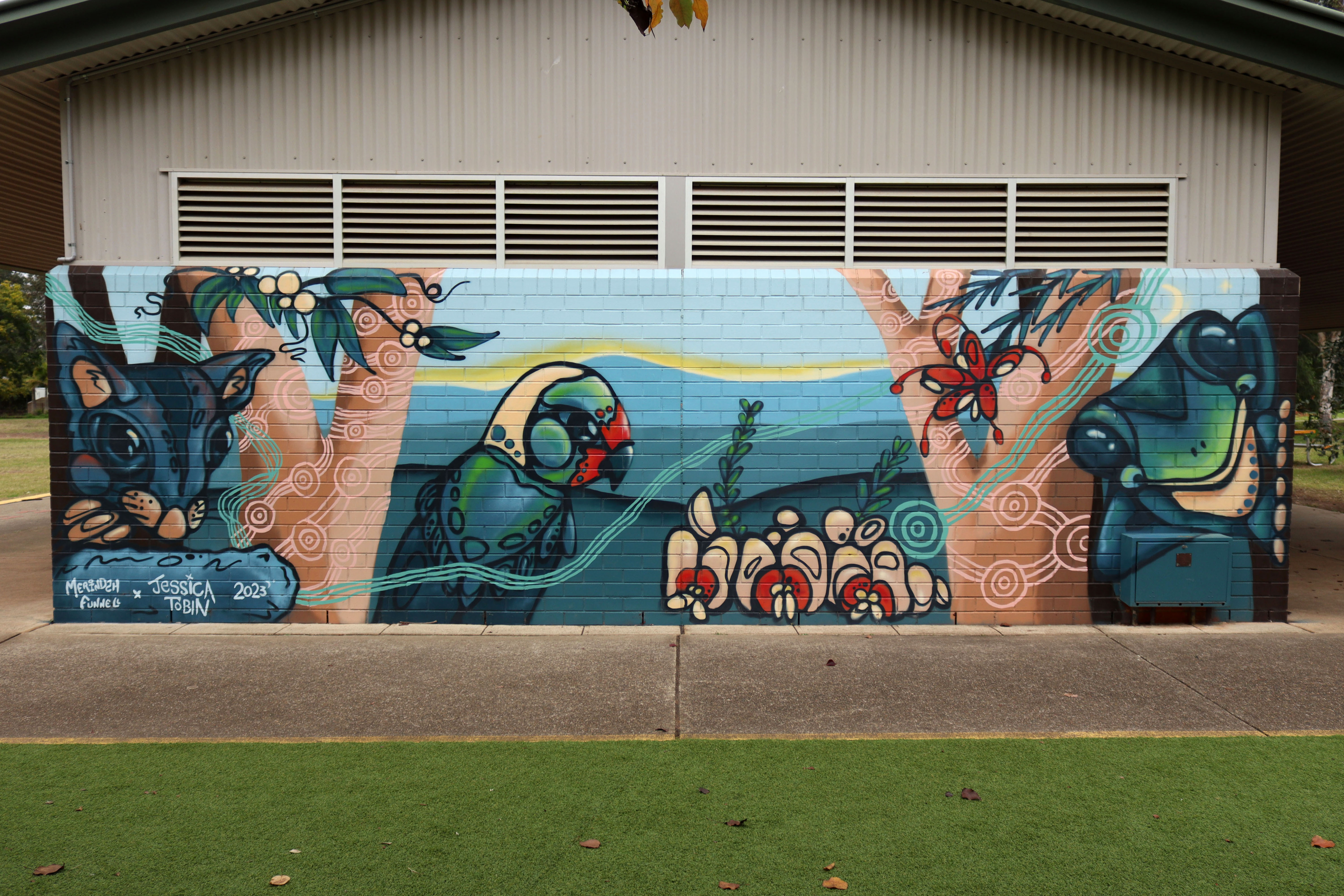 Wianamatta Bush Mural