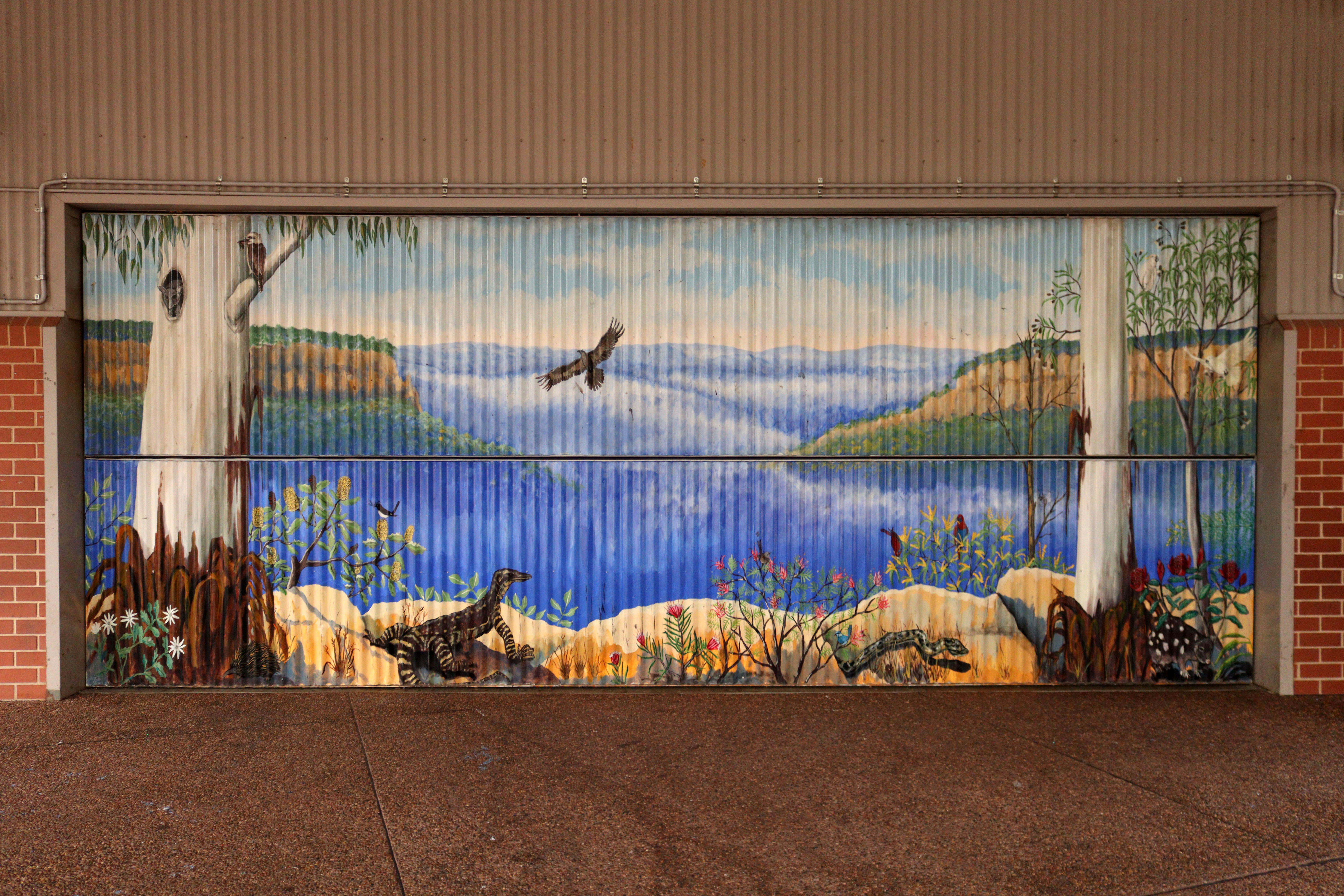 Henry Fulton Public School Hall Mural | Street Art NSW