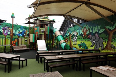 Kids Play Area Mural