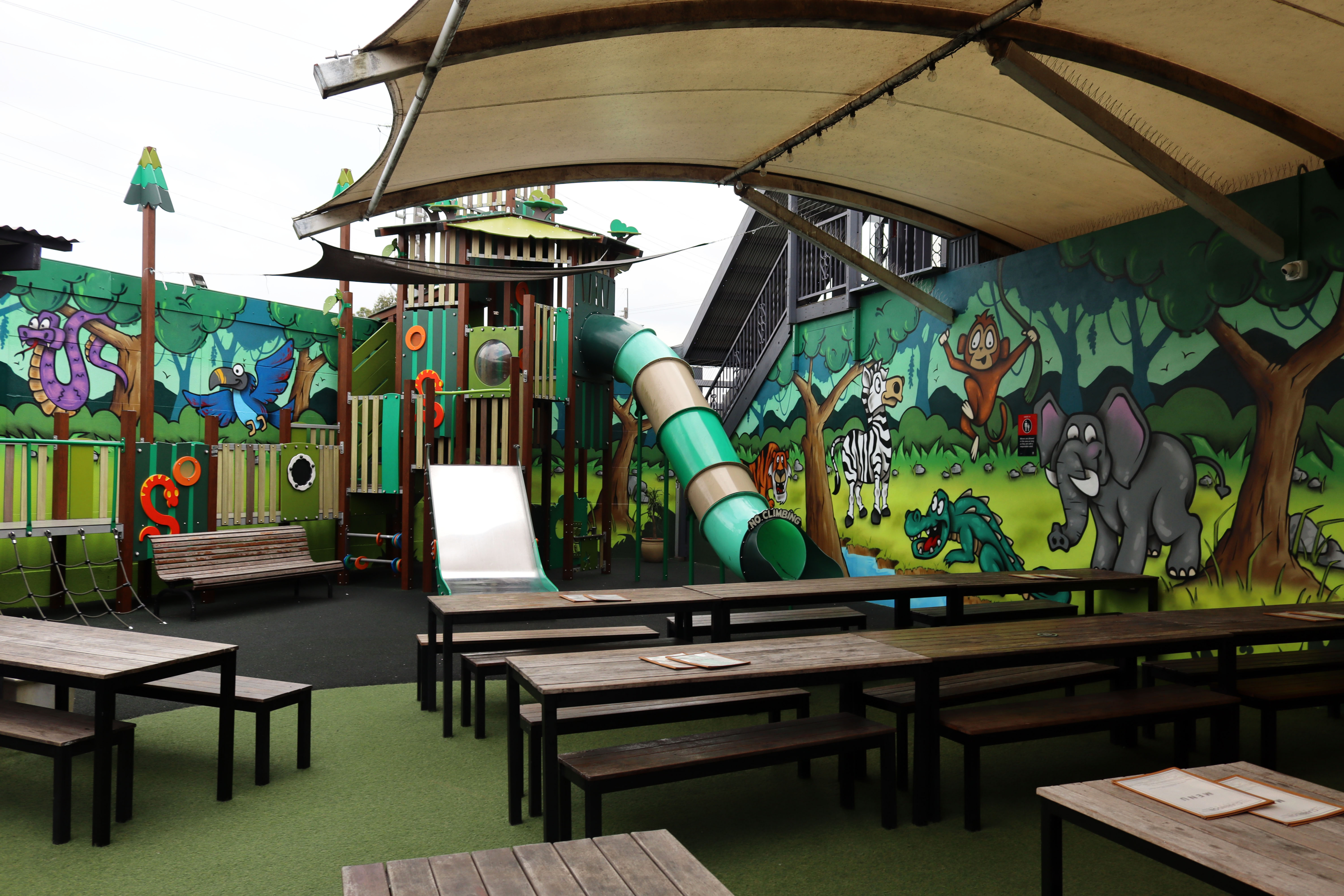 Kids Play Area Mural