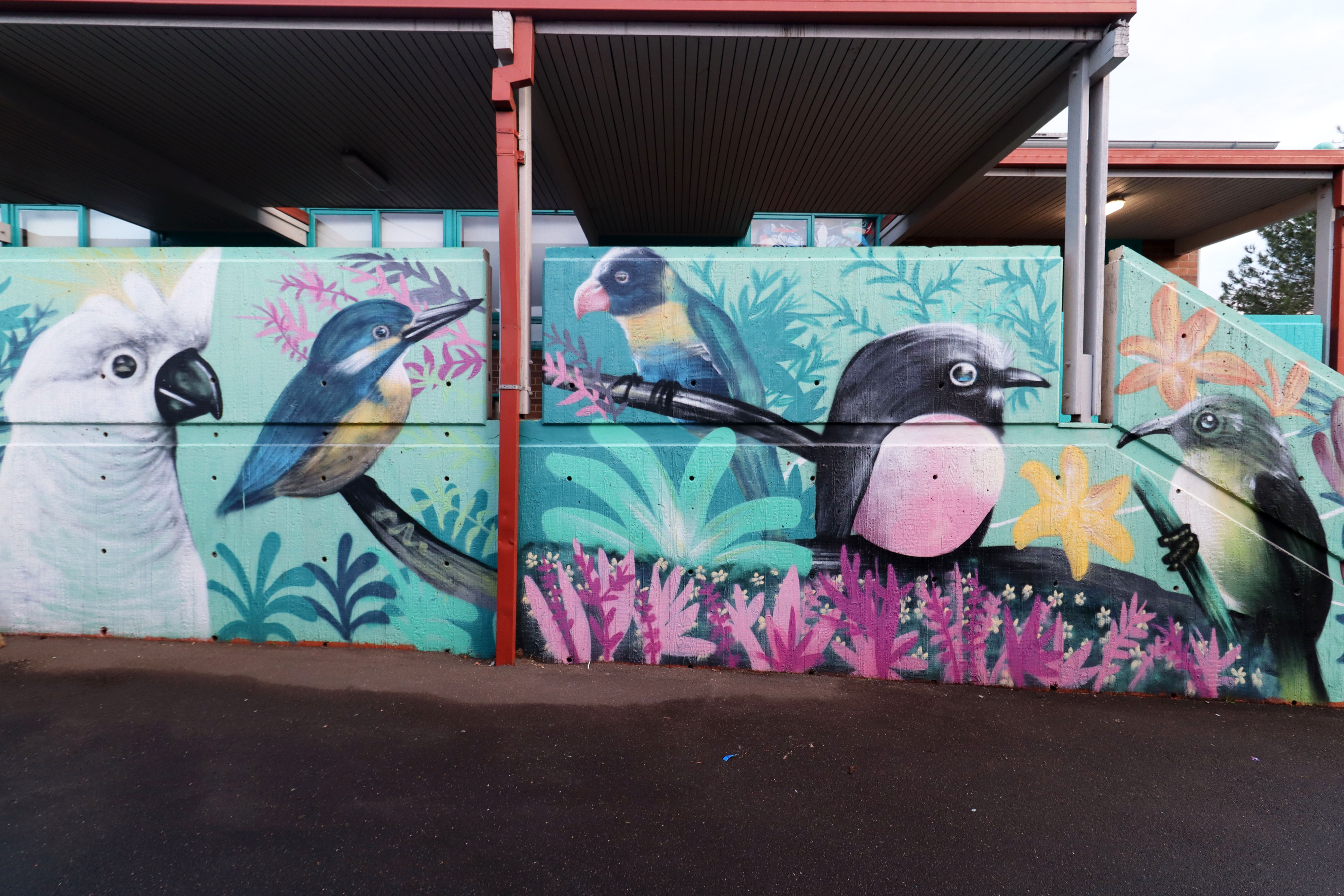 Feathered Friends by Shannon Boyd | Street Art NSW