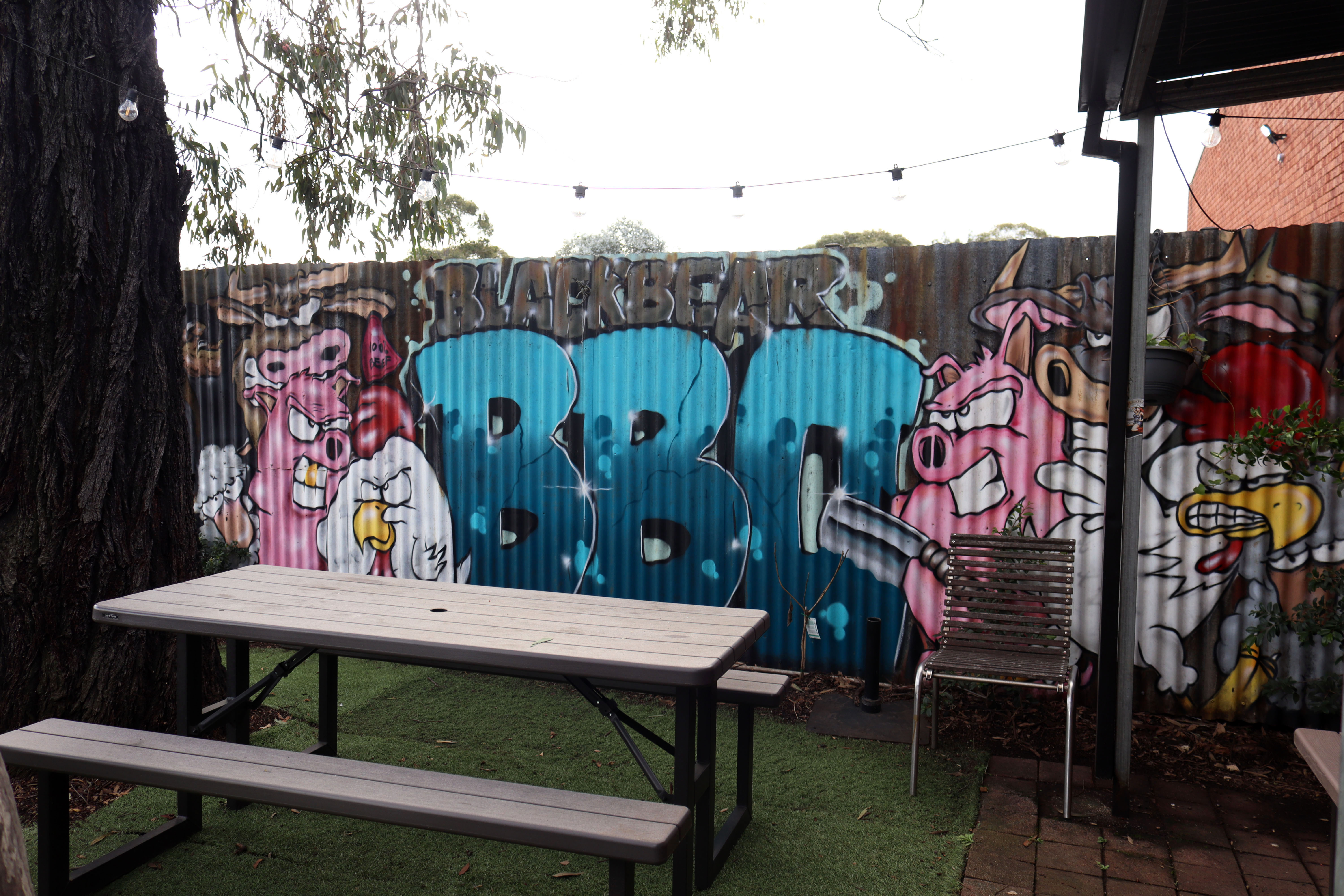 Blackbear BBQ Blacktown | Street Art NSW