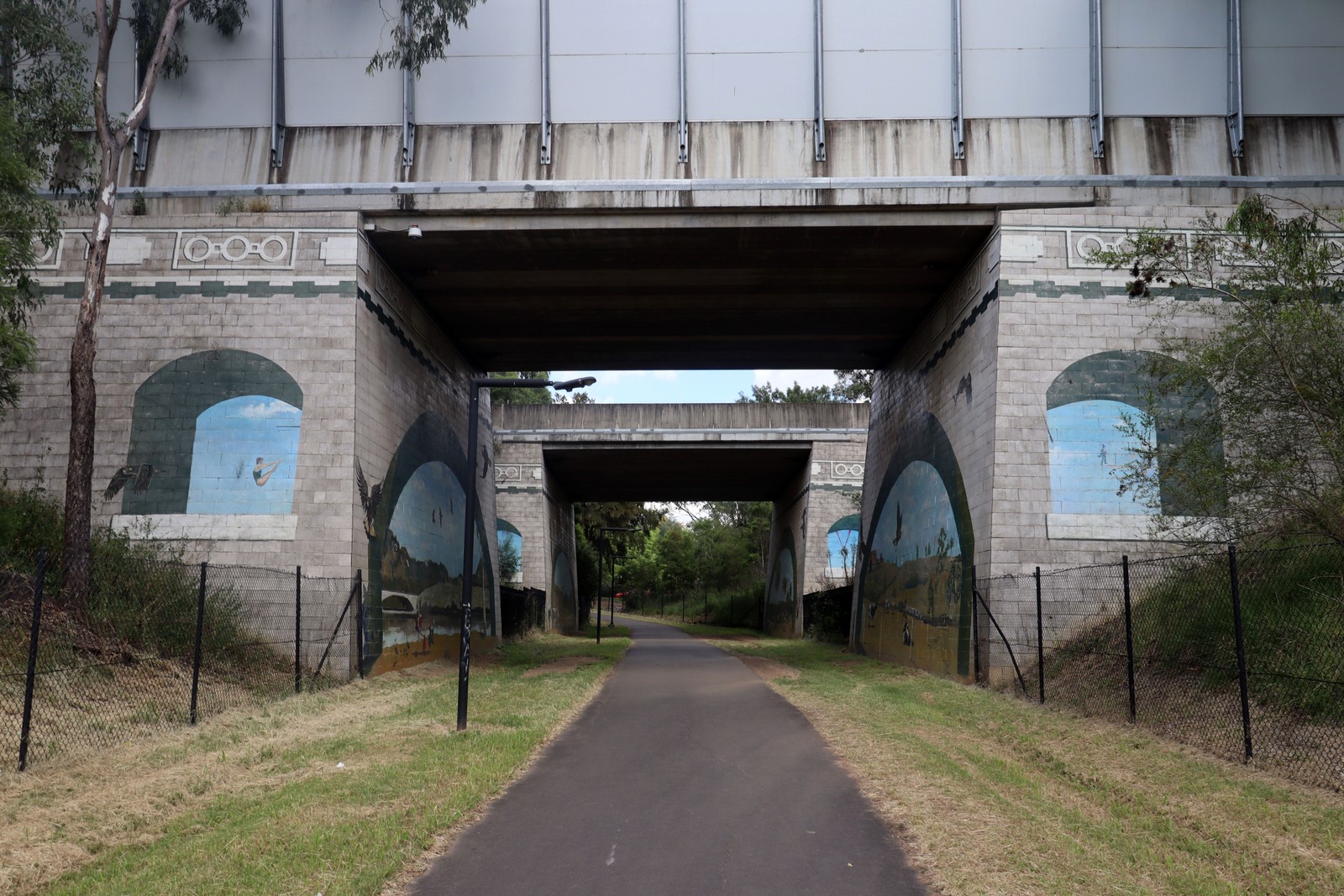 Baulkham Hills Bridges by F Boyle | Street Art NSW