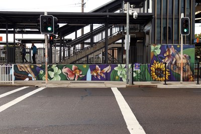 Canley Vale Station Mural