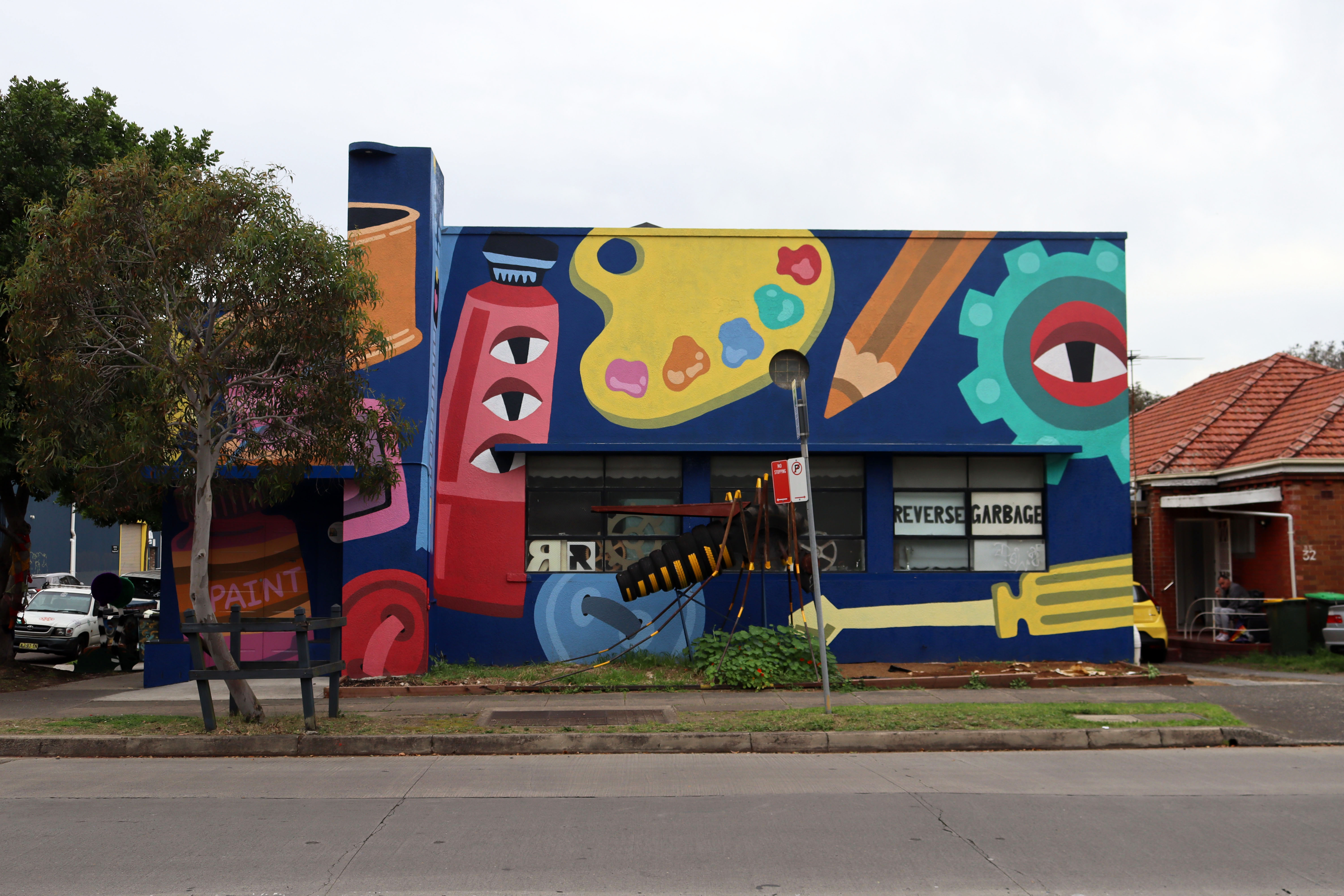 Rediscover Reimagine by Jeff McCann | Street Art NSW