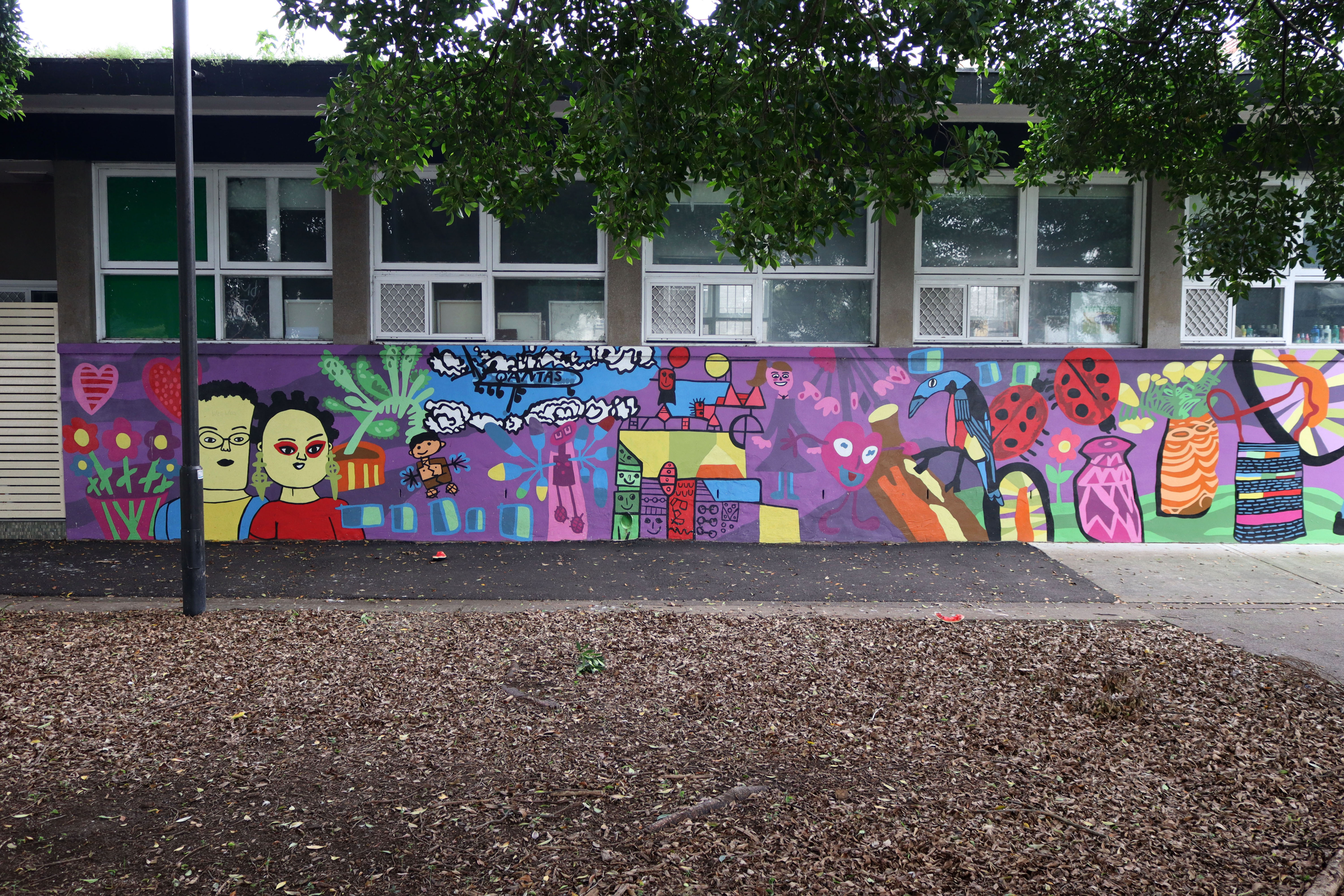 Path to Studio ARTES by Jeff McCann | Street Art NSW