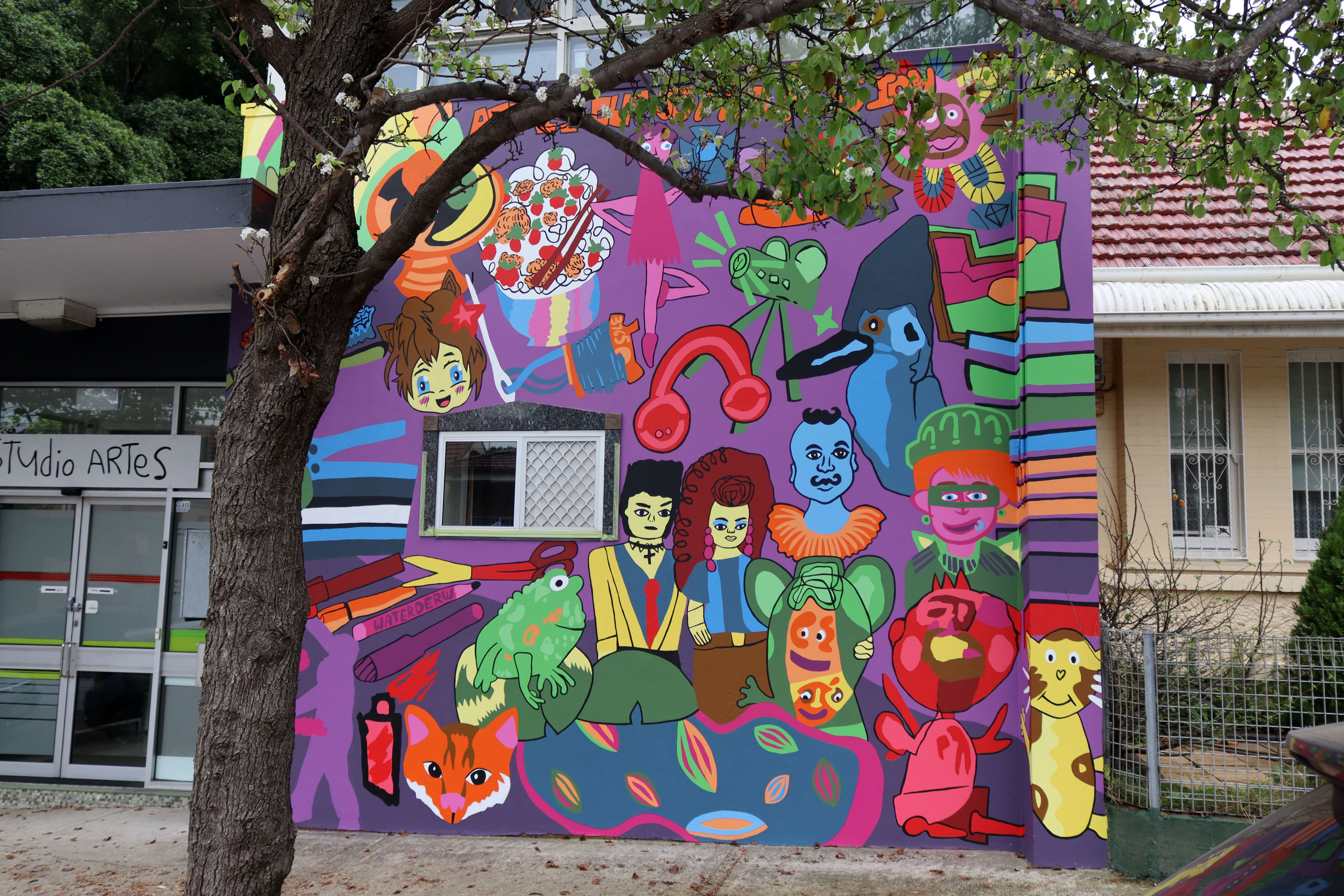 Art is Our Joy! by Jeff McCann | Street Art NSW