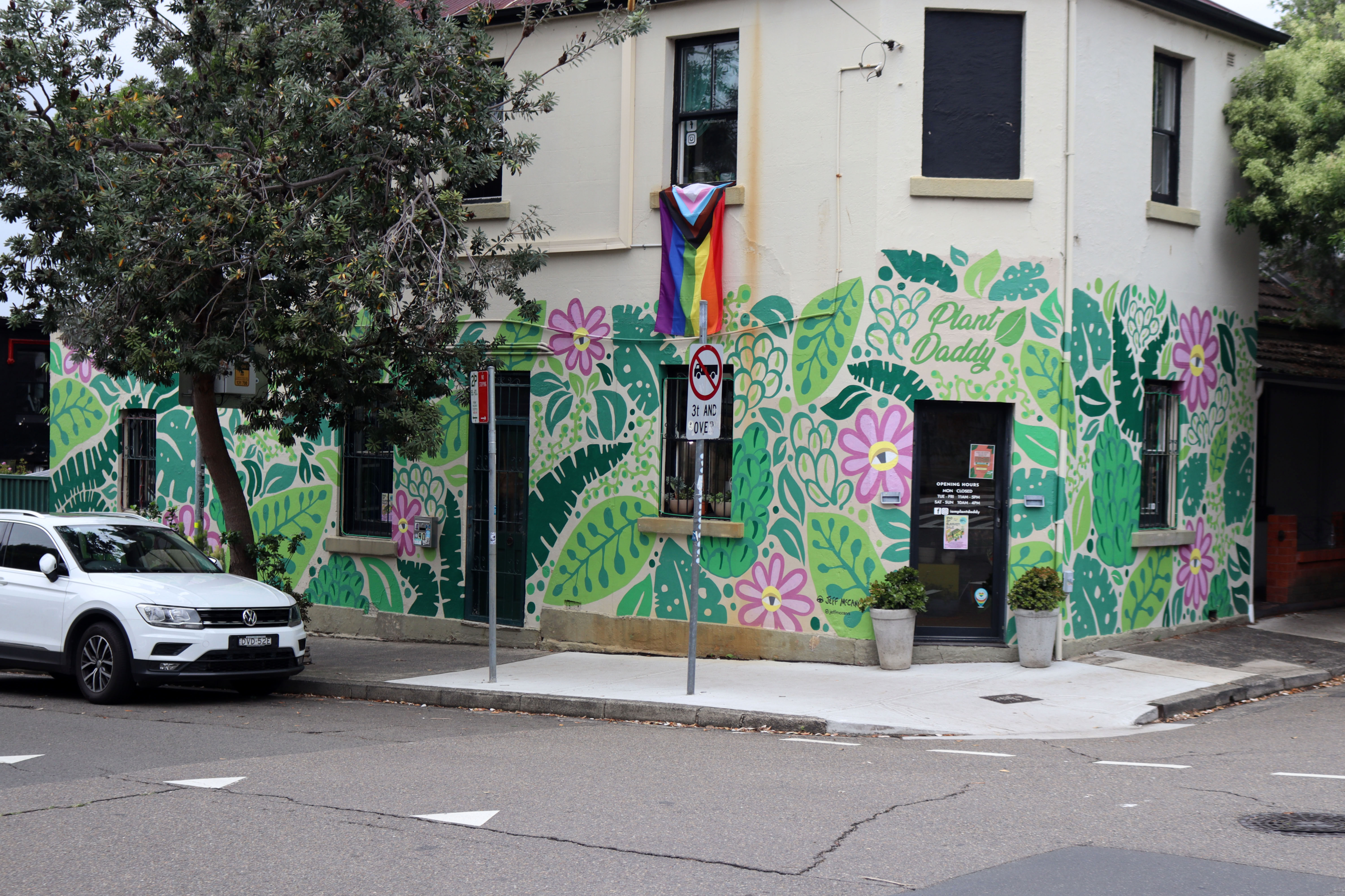 Plant Daddy by Jeff McCann | Street Art NSW