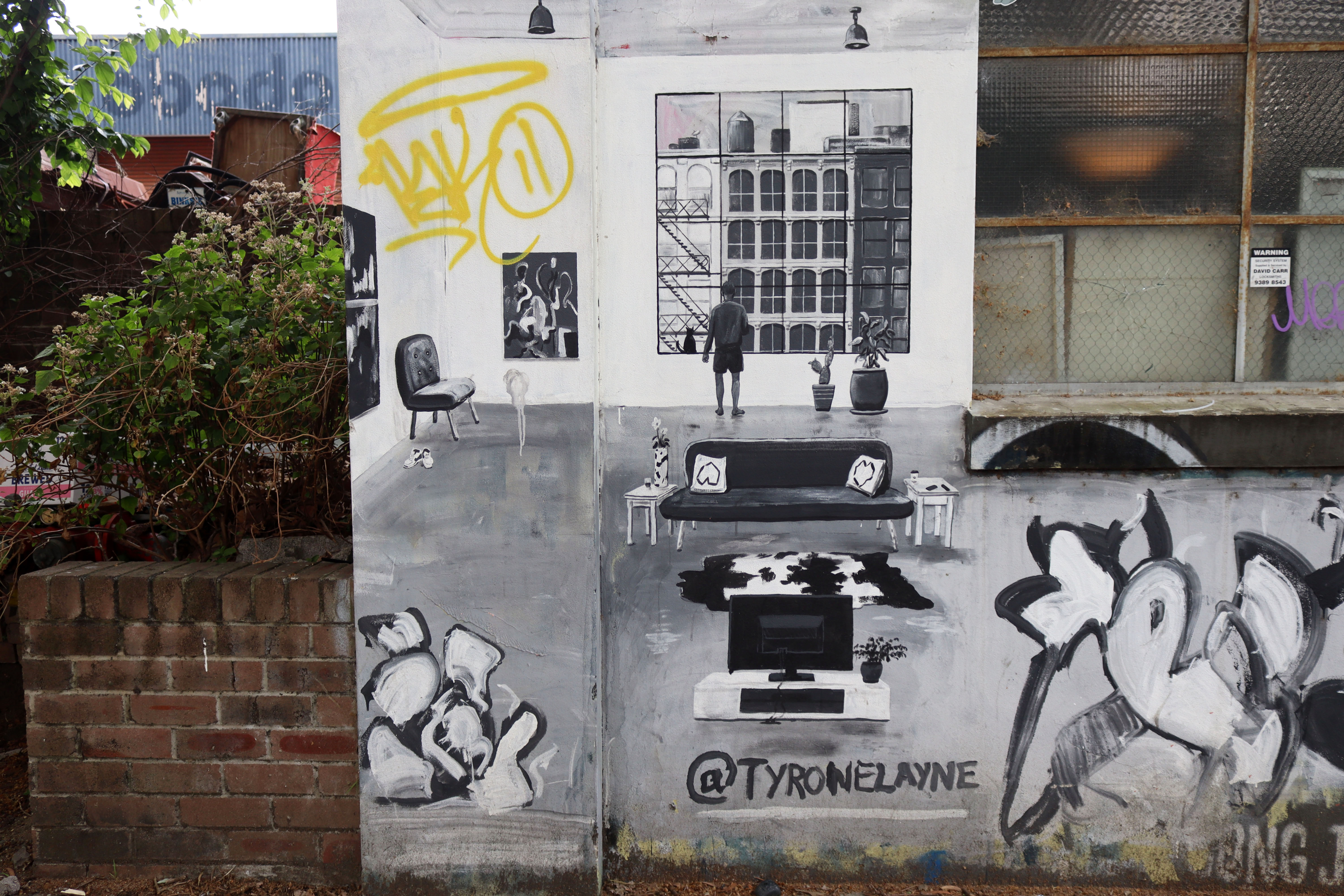 Me & The Space by Tyrone Layne | Street Art NSW