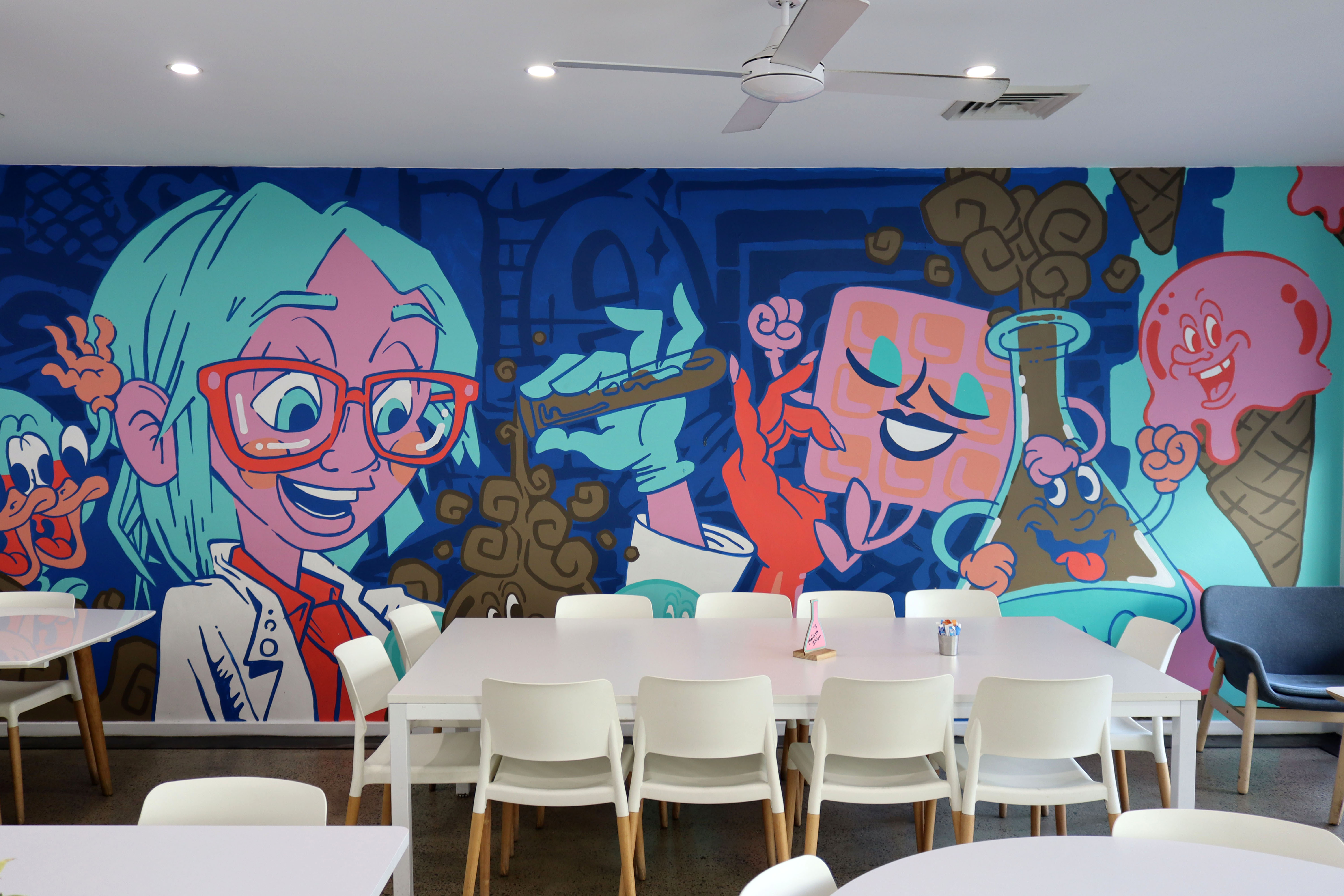 Dessert Lab by Le Grizz | Street Art NSW