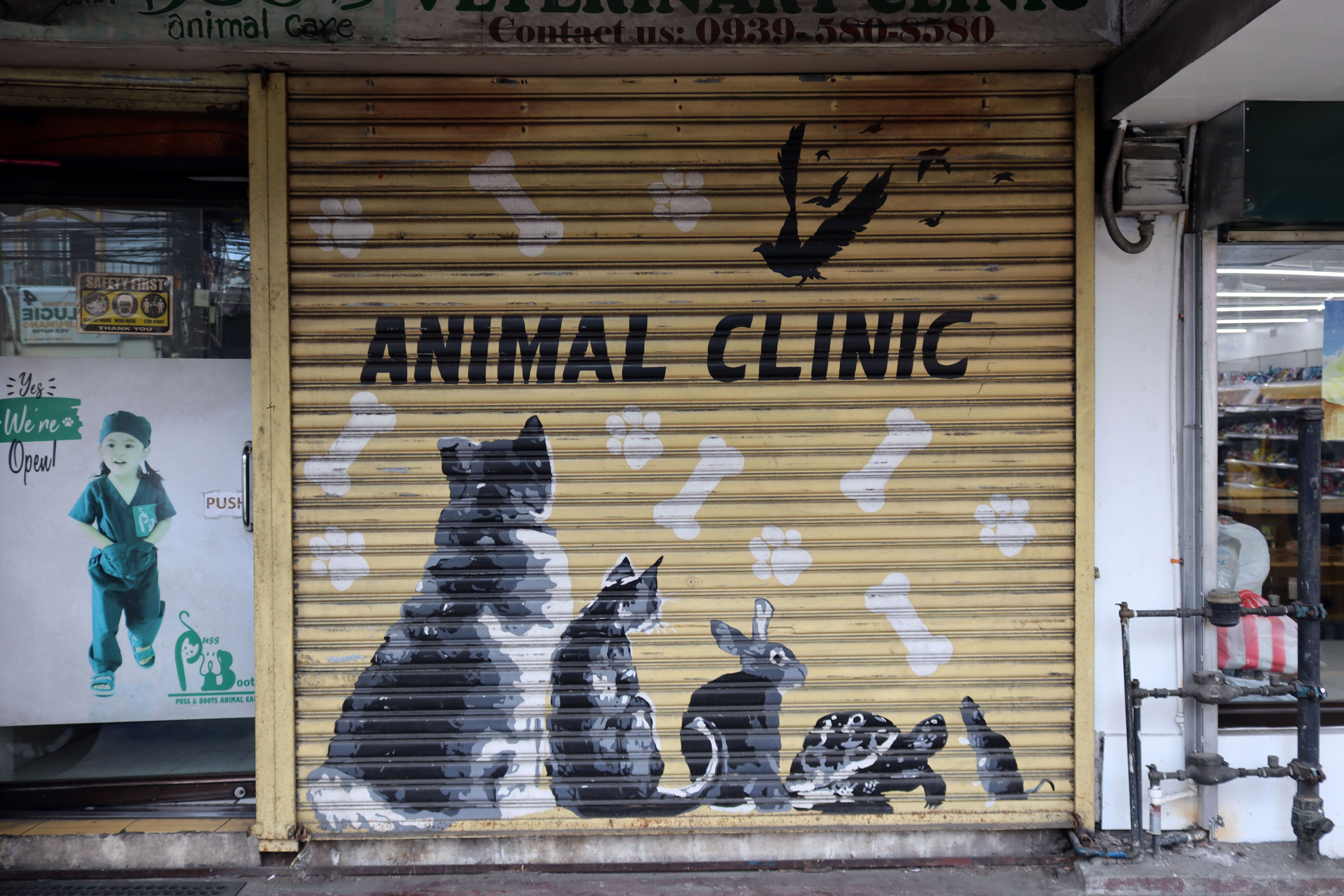 Roll Up Door Mural