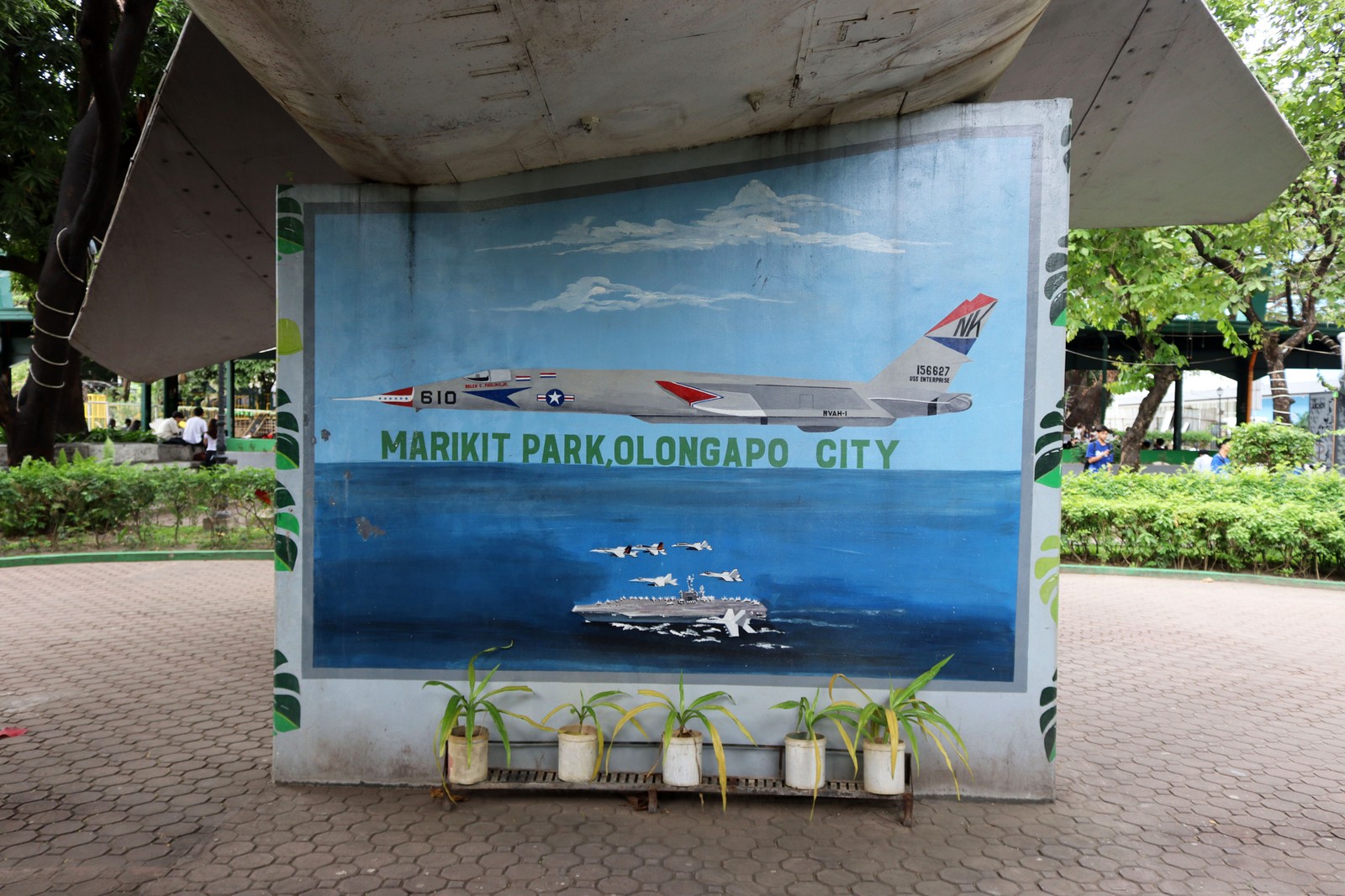 The Jet Monument R A 5CRA-5C Vigilante | Street Art NSW