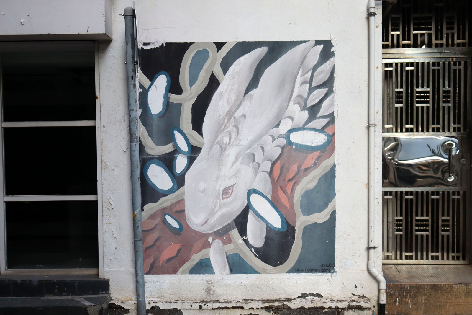 Moon Rabbit by Shann Larson | Street Art NSW