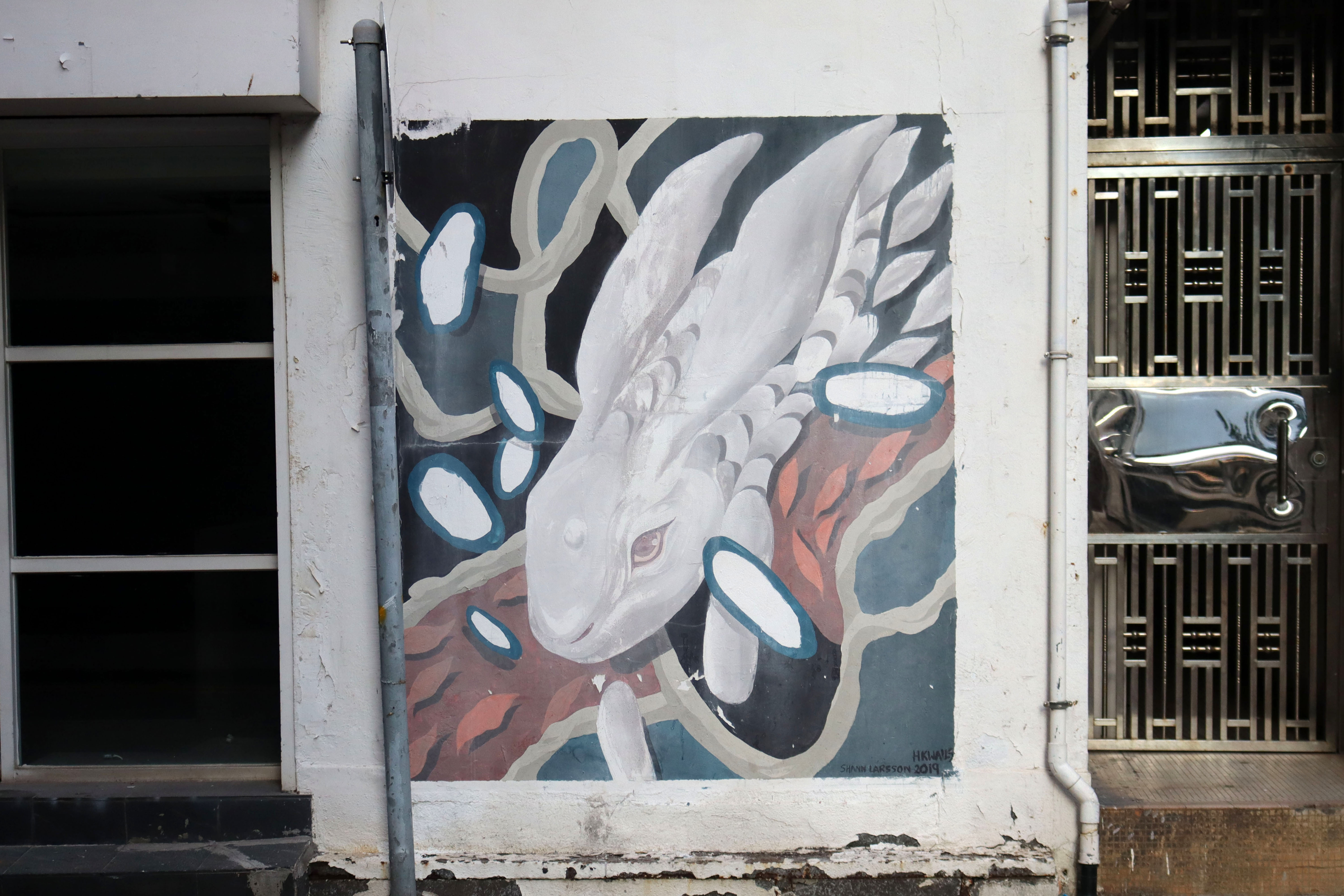 Moon Rabbit by Shann Larson | Street Art NSW