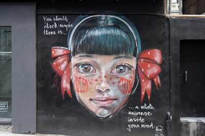 YOU SHOULD CHECK: MAYBE THERE‘S A WHOLE UNIVERSE INSIDE YOUR MIND.