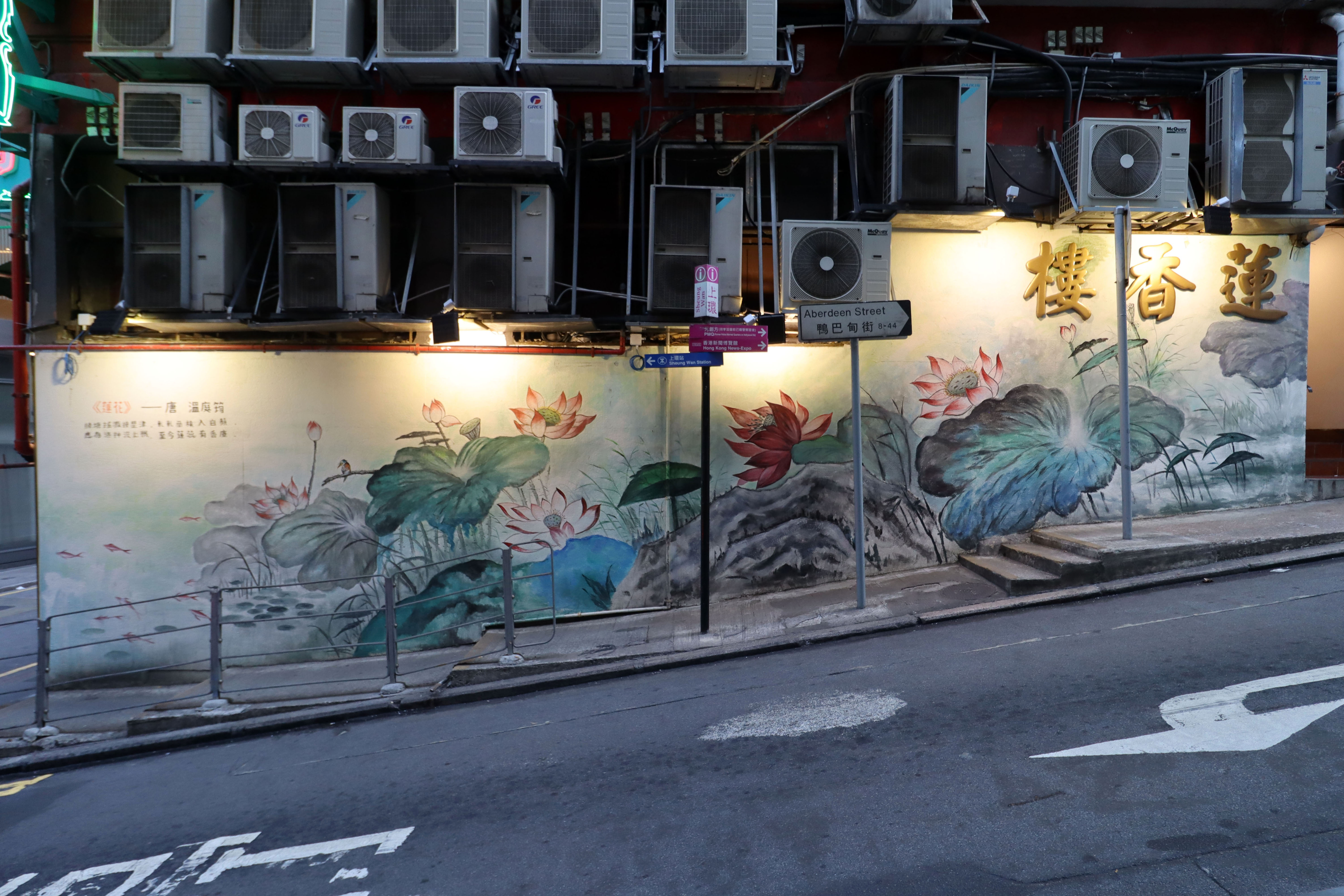 《蓮花》—————唐溫庭筠 | Street Art NSW